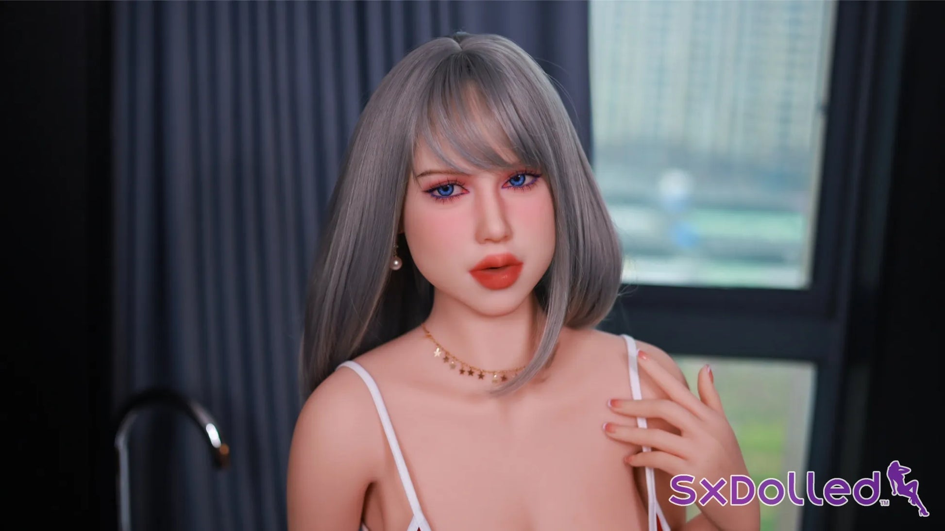 Rhea B (C-Cup) (166cm) | Fit Sporty Asian Sex Doll | Fire Doll C-Cup / 166cm / Grey Sex Doll