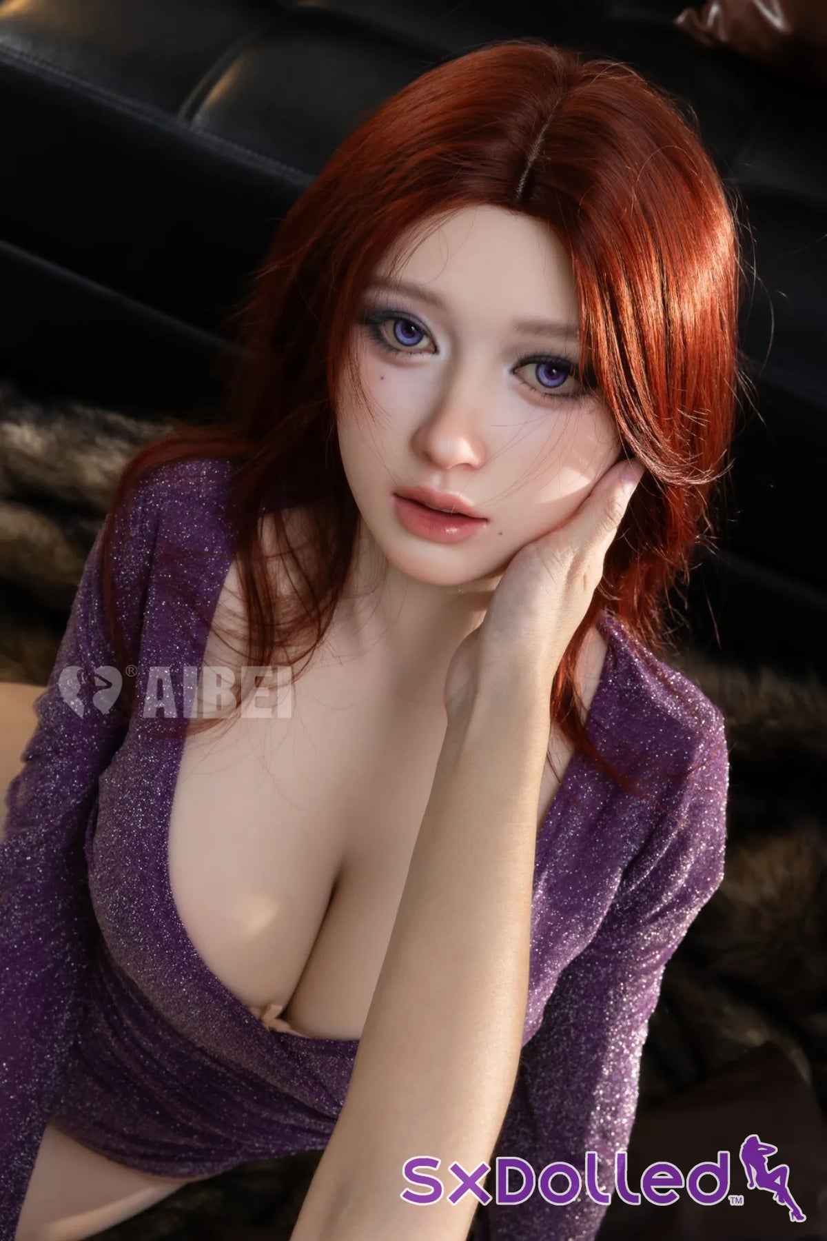 Rose E (D-Cup) (159cm) | Red Head Fair Asian Sex Doll | Aibei Doll - D-Cup / 159cm / Red - Sex Doll