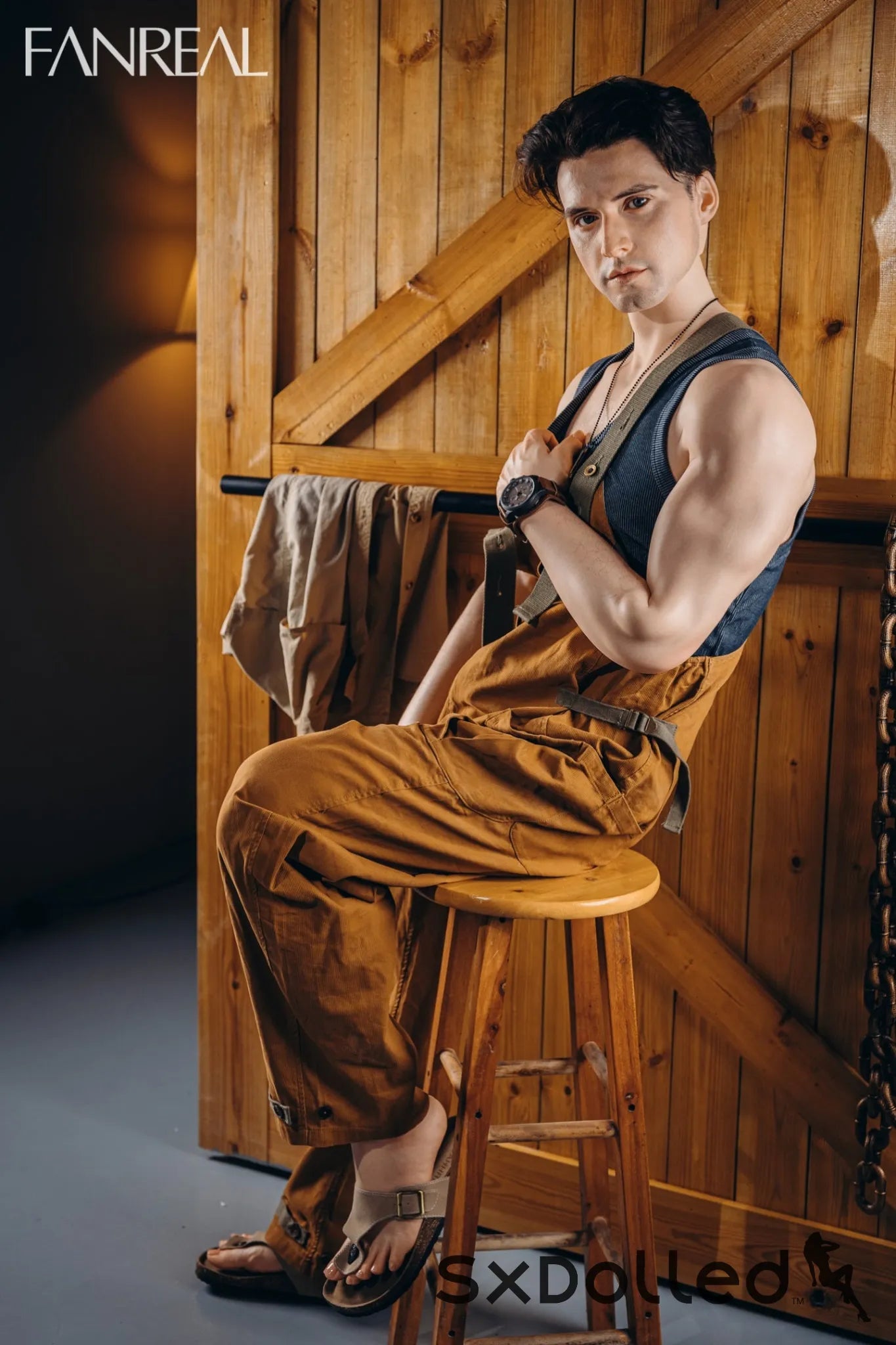 Ross (6-Inch) (173cm) | Male Sex Doll 6-Inch / 173cm / Brunette Sex Doll