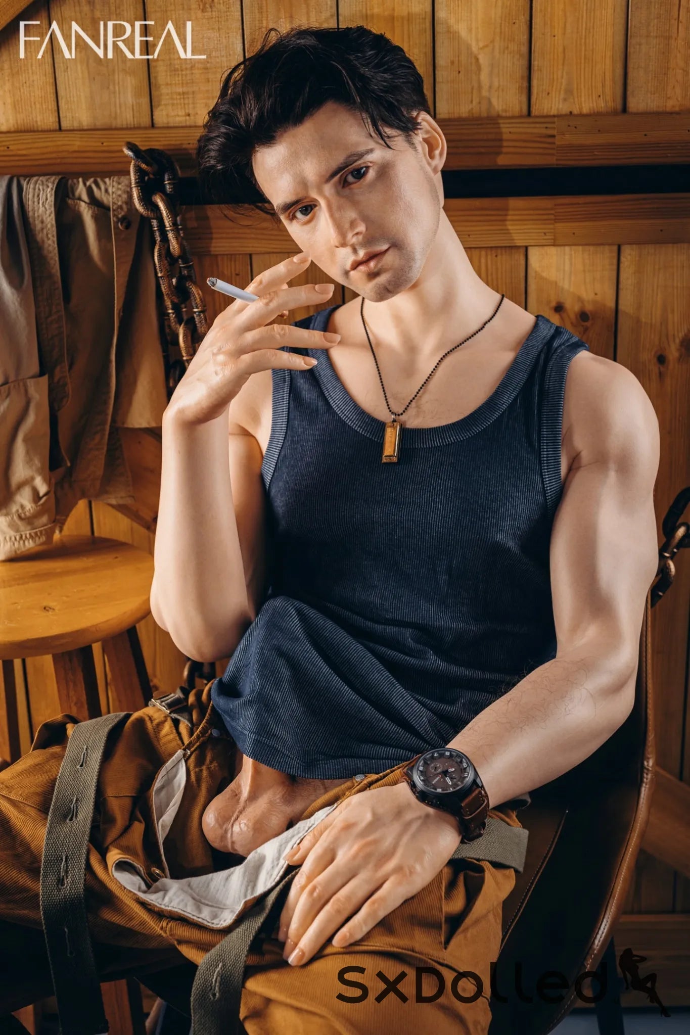 Ross (6-Inch) (173cm) | Male Sex Doll 6-Inch / 173cm / Brunette Sex Doll