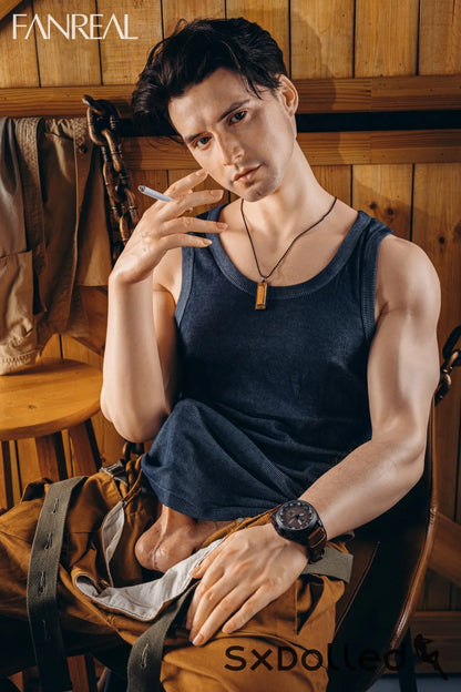 Ross (6-Inch) (173cm) | Male Sex Doll 6-Inch / 173cm / Brunette Sex Doll