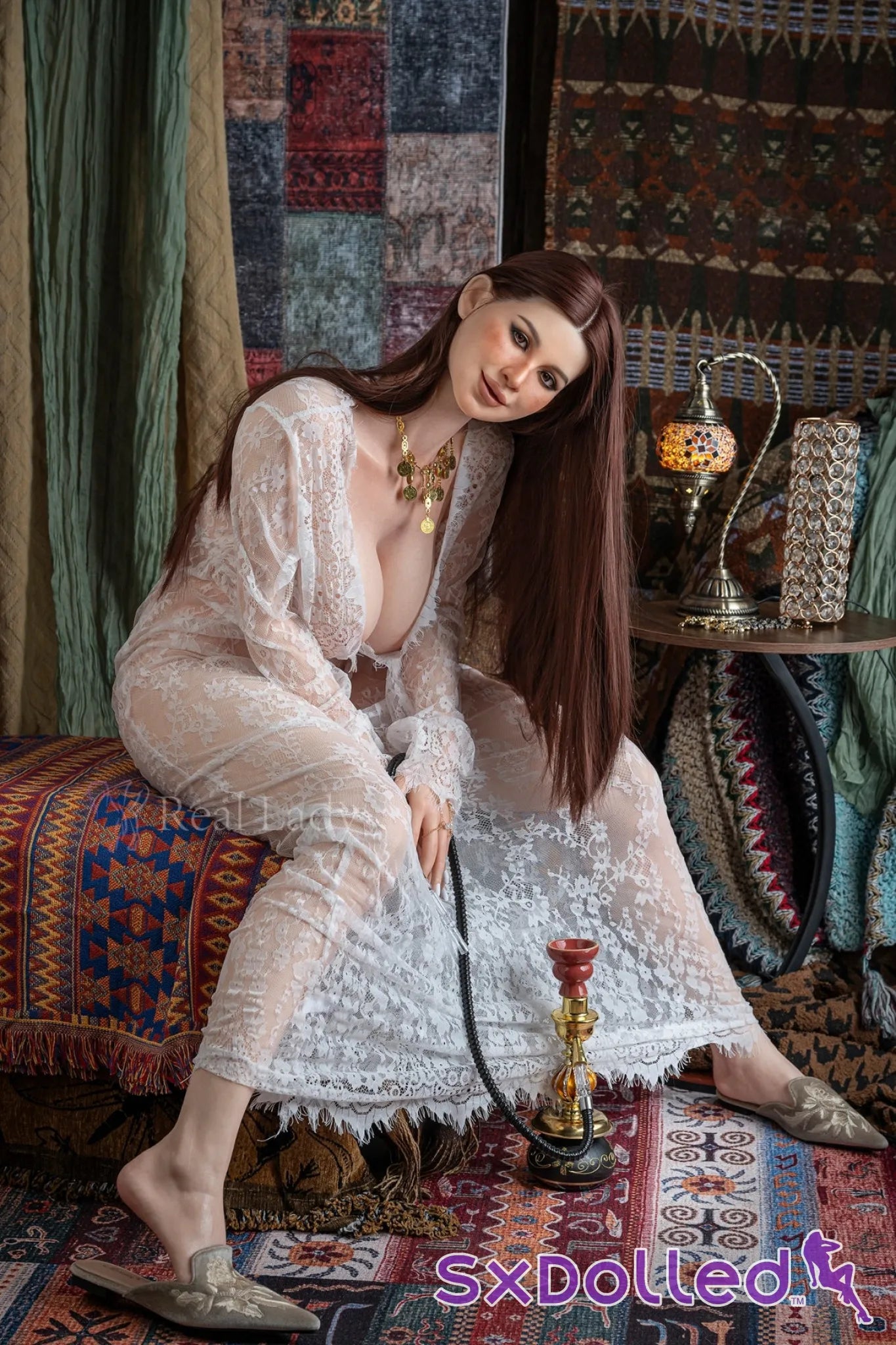 Ruby B (J-Cup) (168cm) | Happy Golden Bride Sex Doll | Real Lady - J-Cup / 168cm / Brunette - Sex Doll