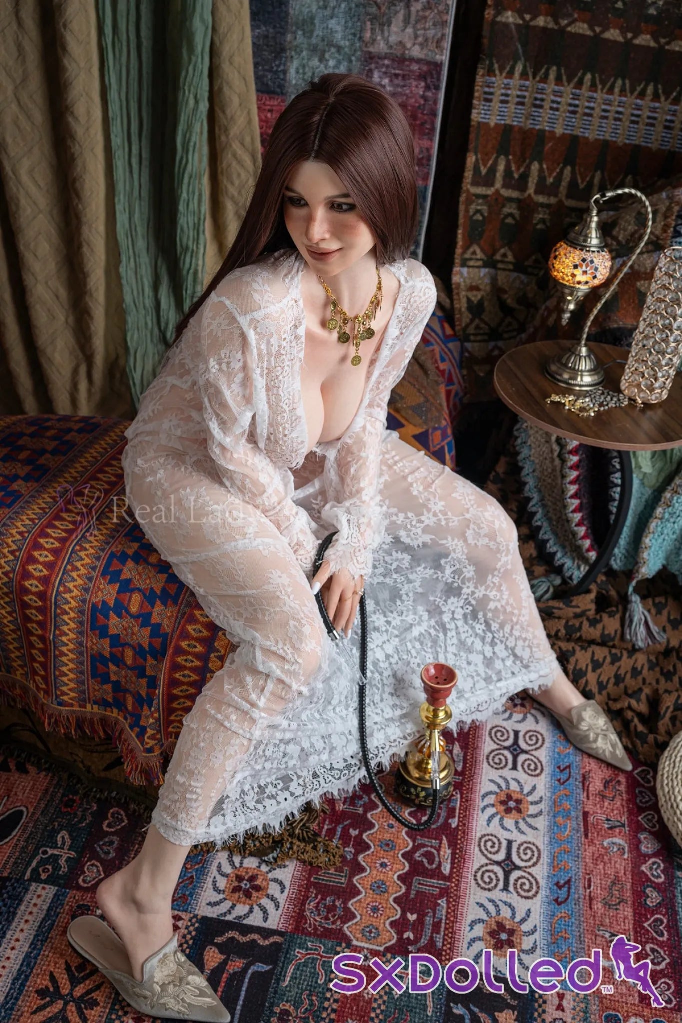 Ruby B (J-Cup) (168cm) | Happy Golden Bride Sex Doll | Real Lady - J-Cup / 168cm / Brunette - Sex Doll