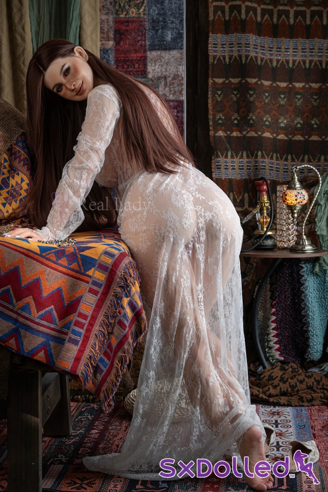 Ruby B (J-Cup) (168cm) | Happy Golden Bride Sex Doll | Real Lady - J-Cup / 168cm / Brunette - Sex Doll