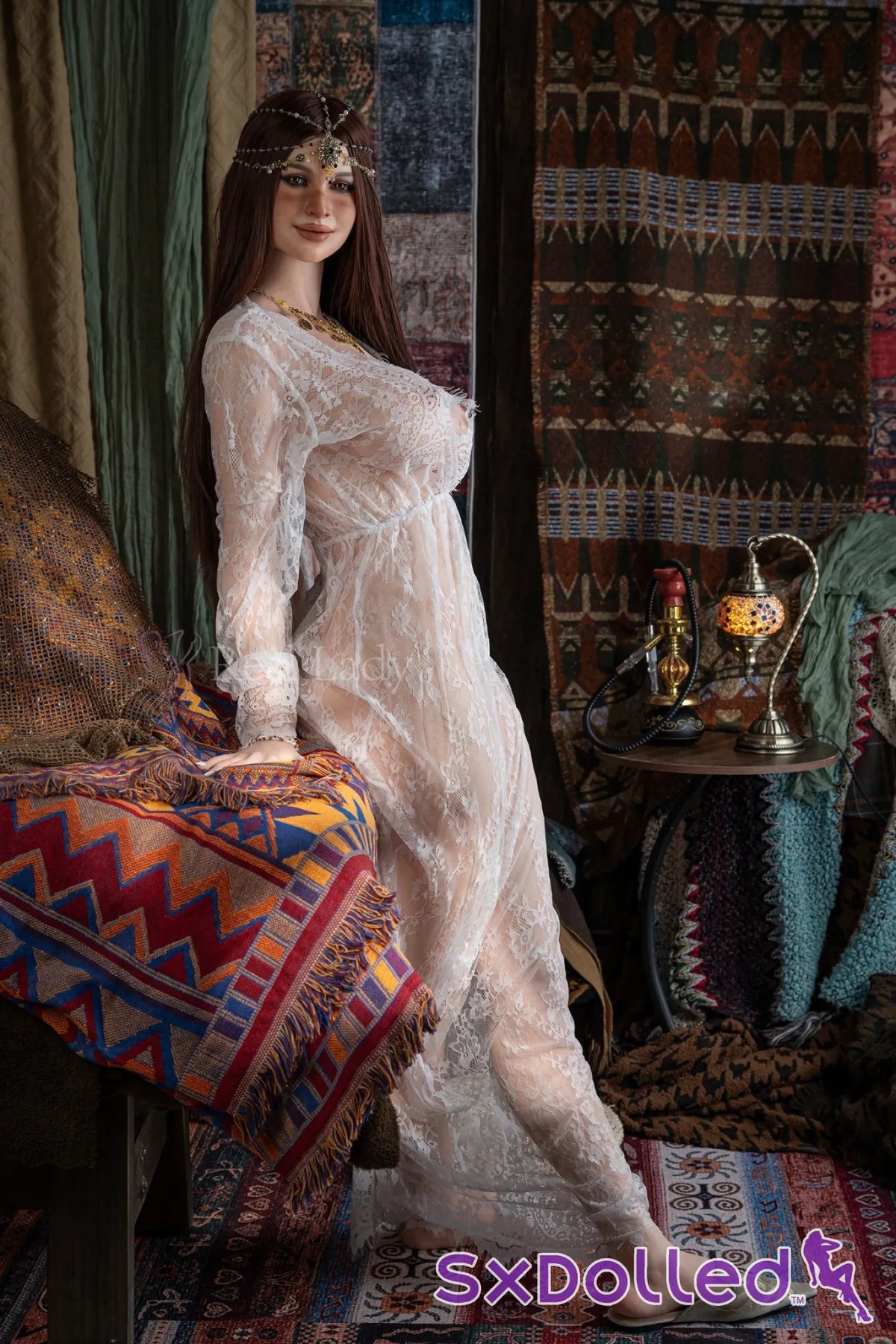 Ruby B (J-Cup) (168cm) | Happy Golden Bride Sex Doll | Real Lady - J-Cup / 168cm / Brunette - Sex Doll