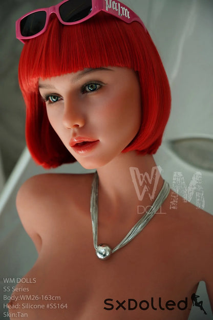 Safiya (G-Cup) (163cm) | Tanned Short Red Hair Sex Doll | WM Doll G-Cup / 163cm / Red Sex Doll