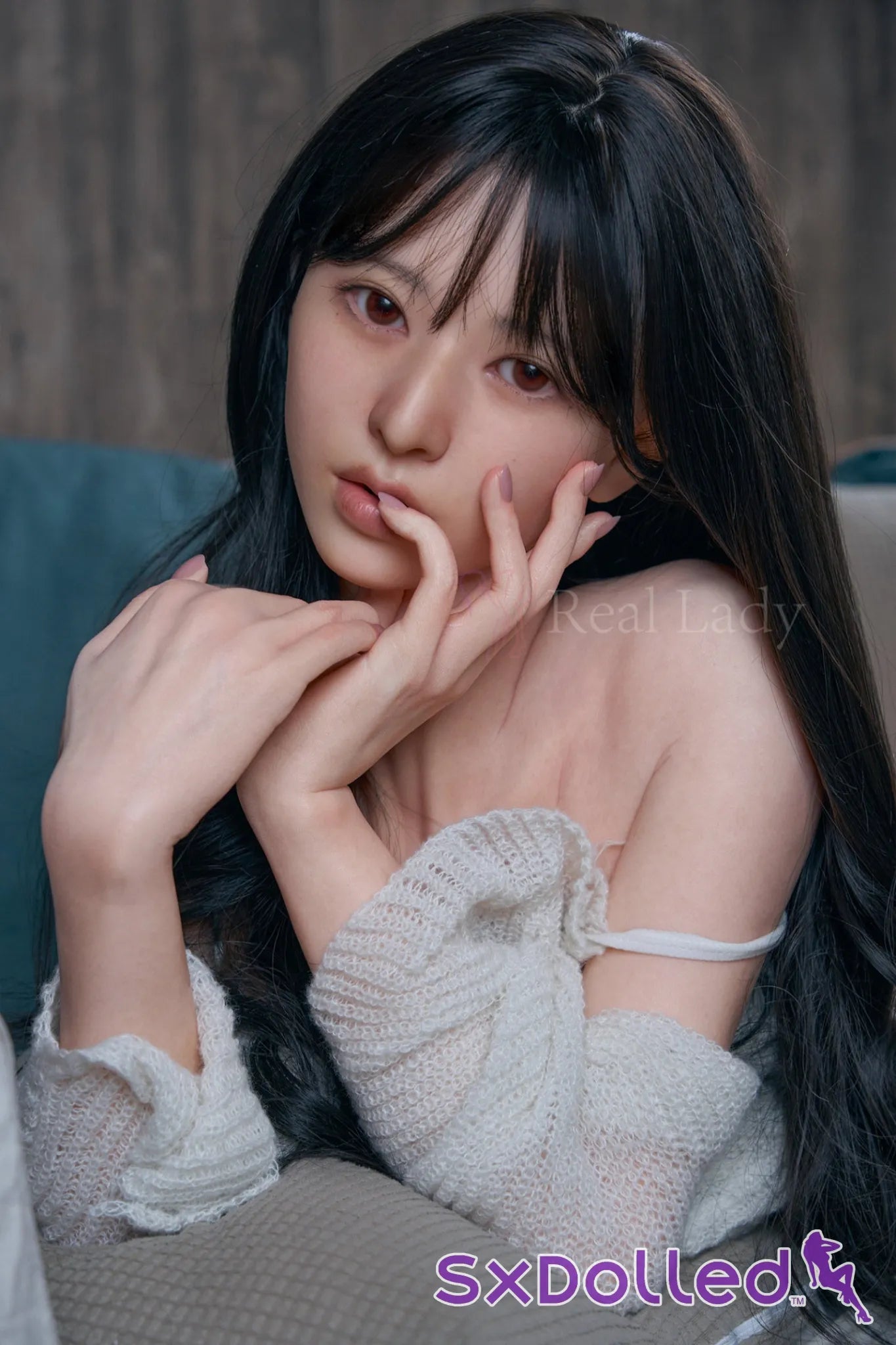 Samira A (H-Cup) (150cm) | Asian Black Hair Sex Doll | Real Lady H-Cup / 150cm / Black Sex Doll