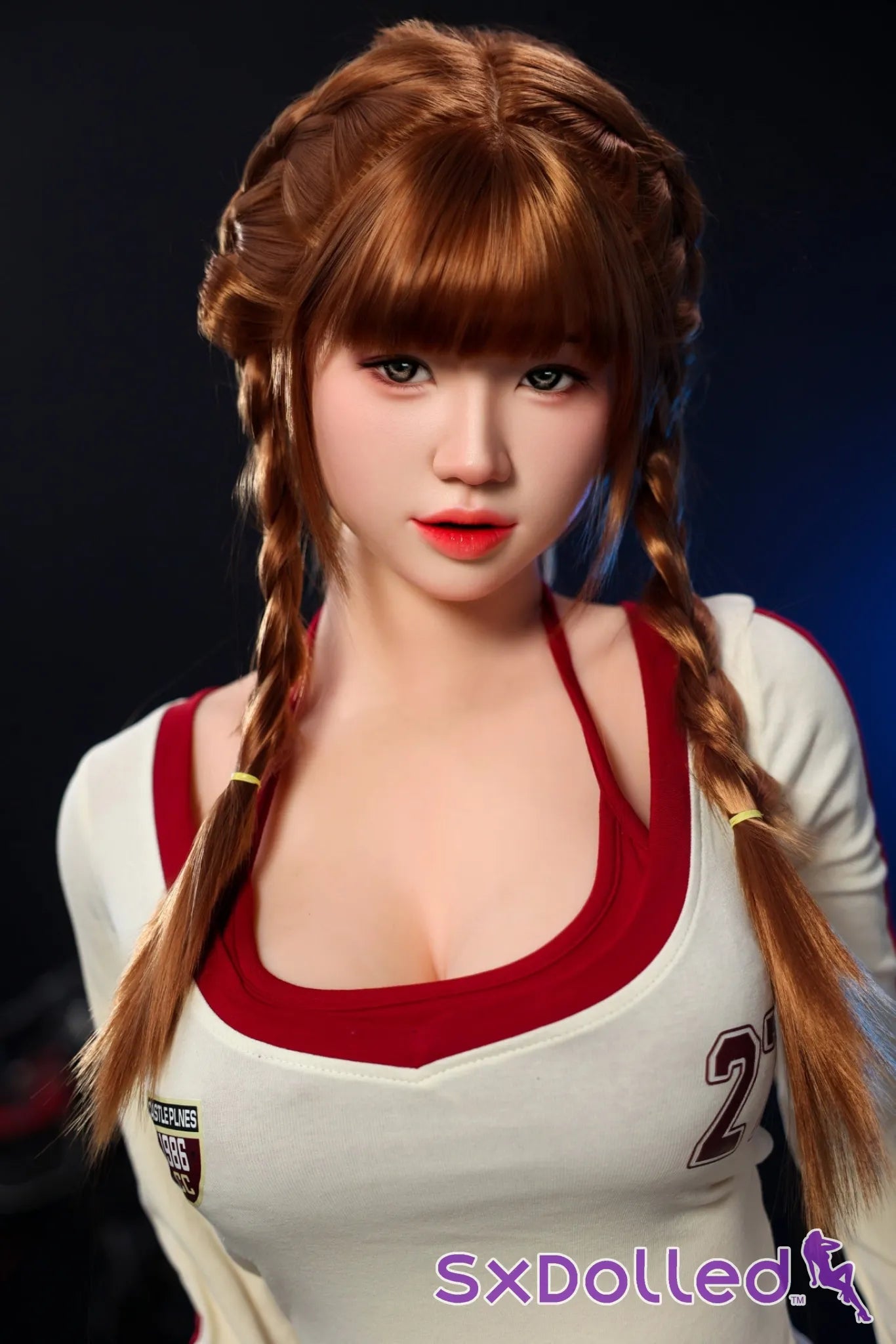 Samira A (H-Cup) (168cm) | Asian Pigtails Sex Doll | Orangein Doll H-Cup / 168cm / Brunette Sex Doll
