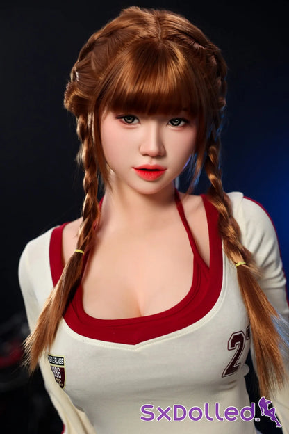 Samira A (H-Cup) (168cm) | Asian Pigtails Sex Doll | Orangein Doll H-Cup / 168cm / Brunette Sex Doll