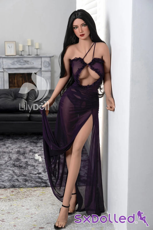 Selene D (D-Cup) (158cm) | Slim Pear Latina Sex Doll | Lily Doll D-Cup / 158cm / Black Sex Doll