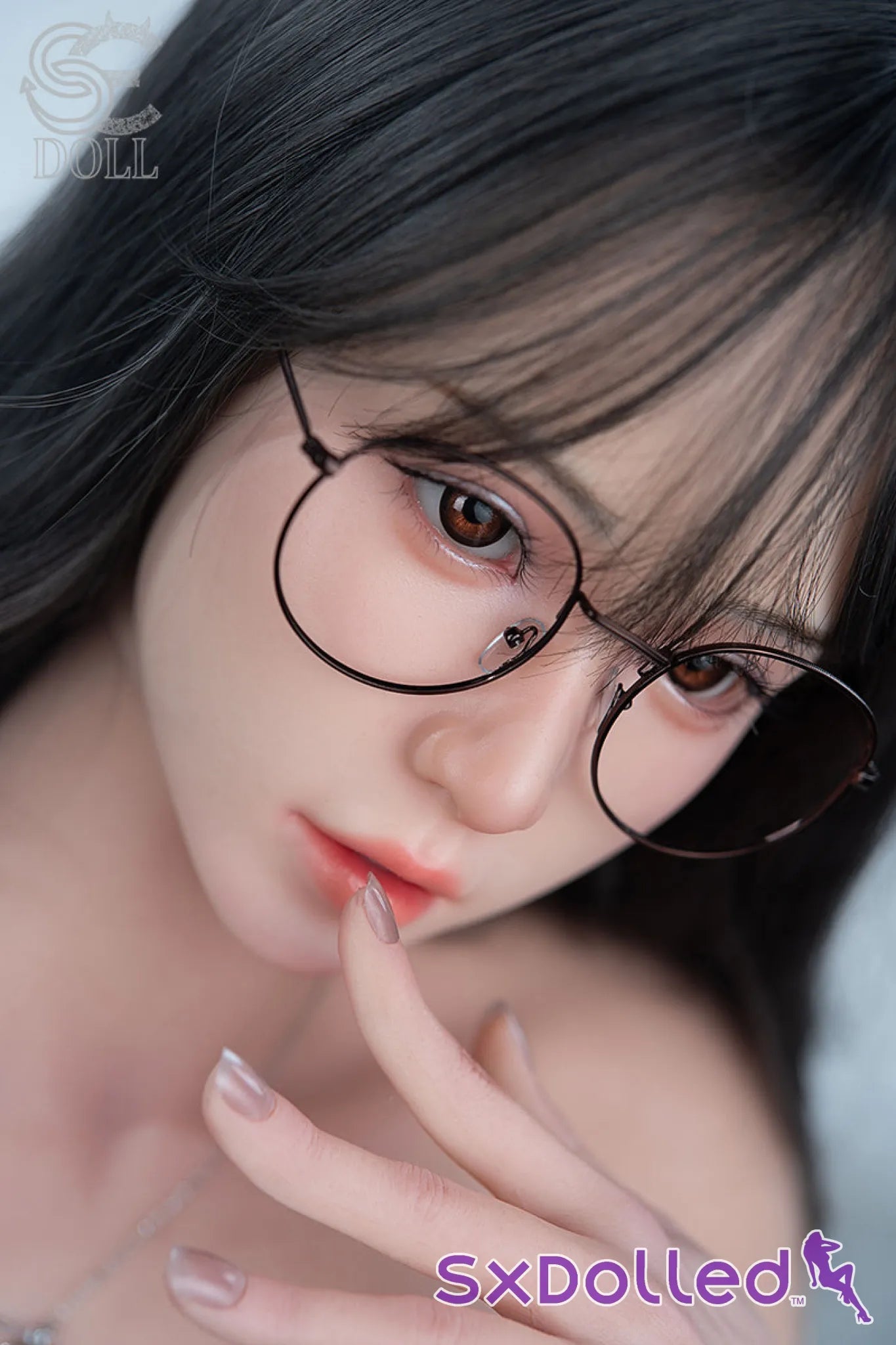 Sena.A A (C-Cup) (160cm) | Asian Receptionist Sex Doll | SE Doll - C-Cup / 160cm / Black - Sex Doll