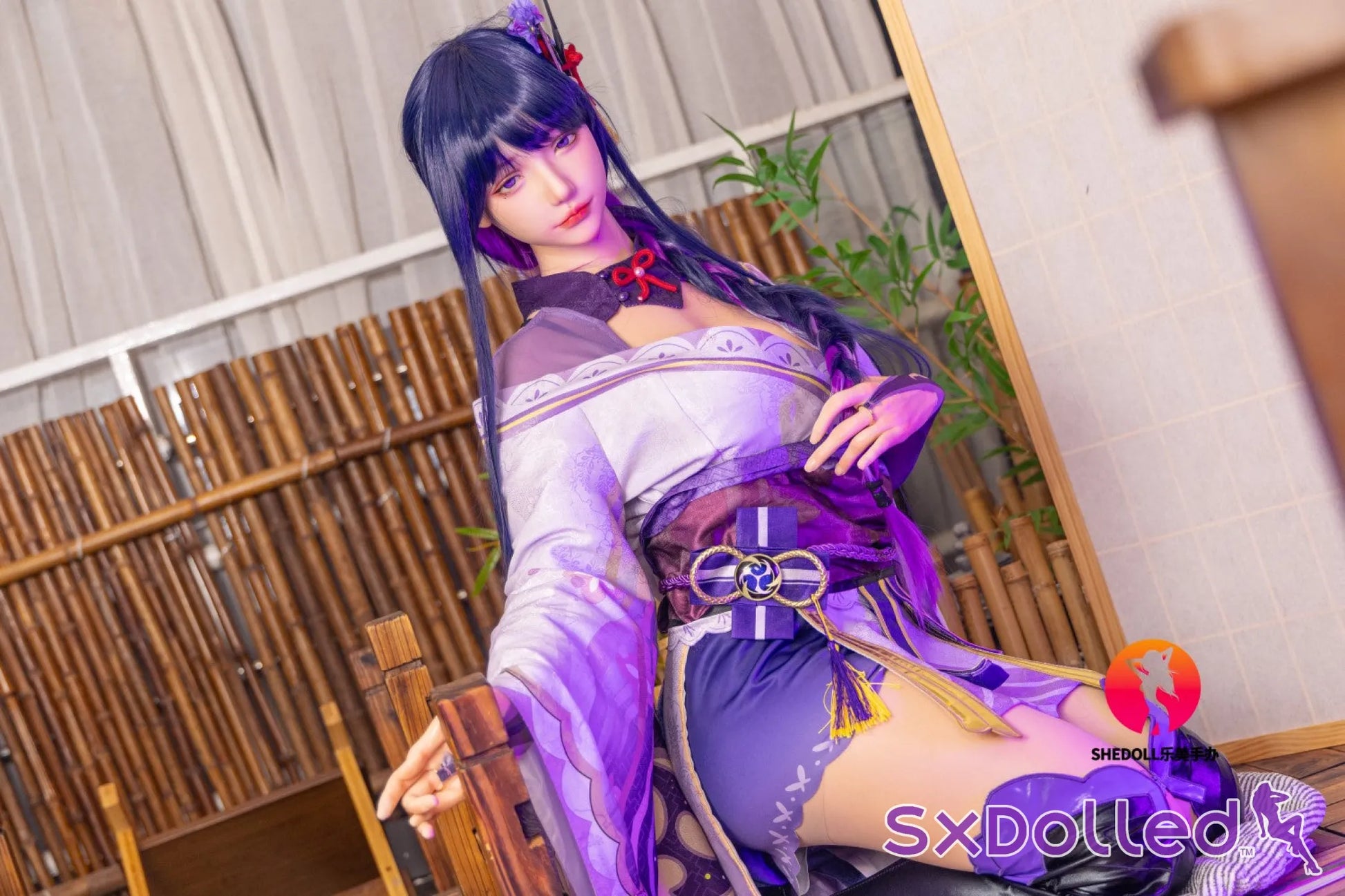 Sorelia (E-Cup) (165cm) | Sex Doll E-Cup / 165cm / Purple Sex Doll