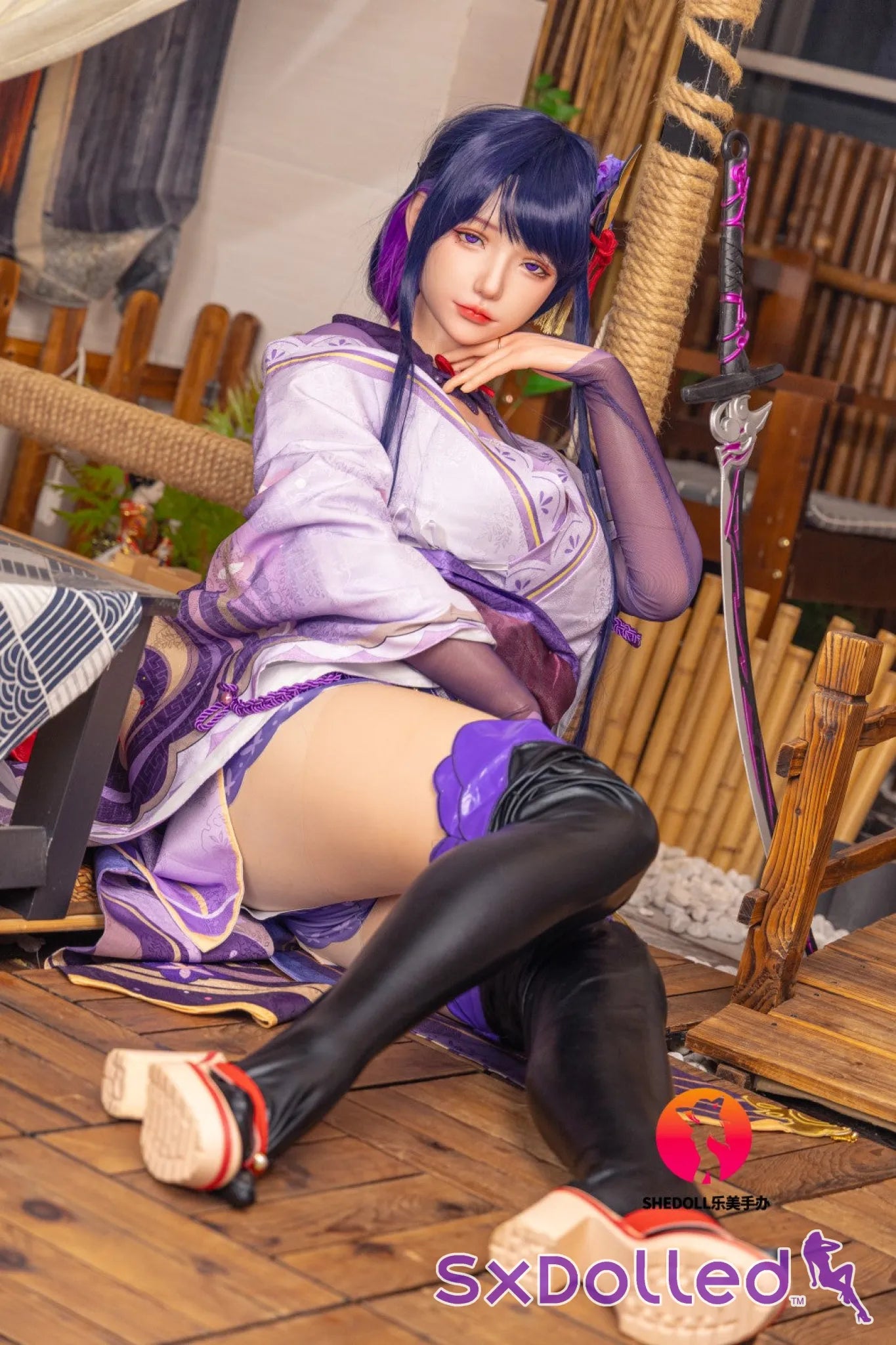 Sorelia (E-Cup) (165cm) | Sex Doll E-Cup / 165cm / Purple Sex Doll