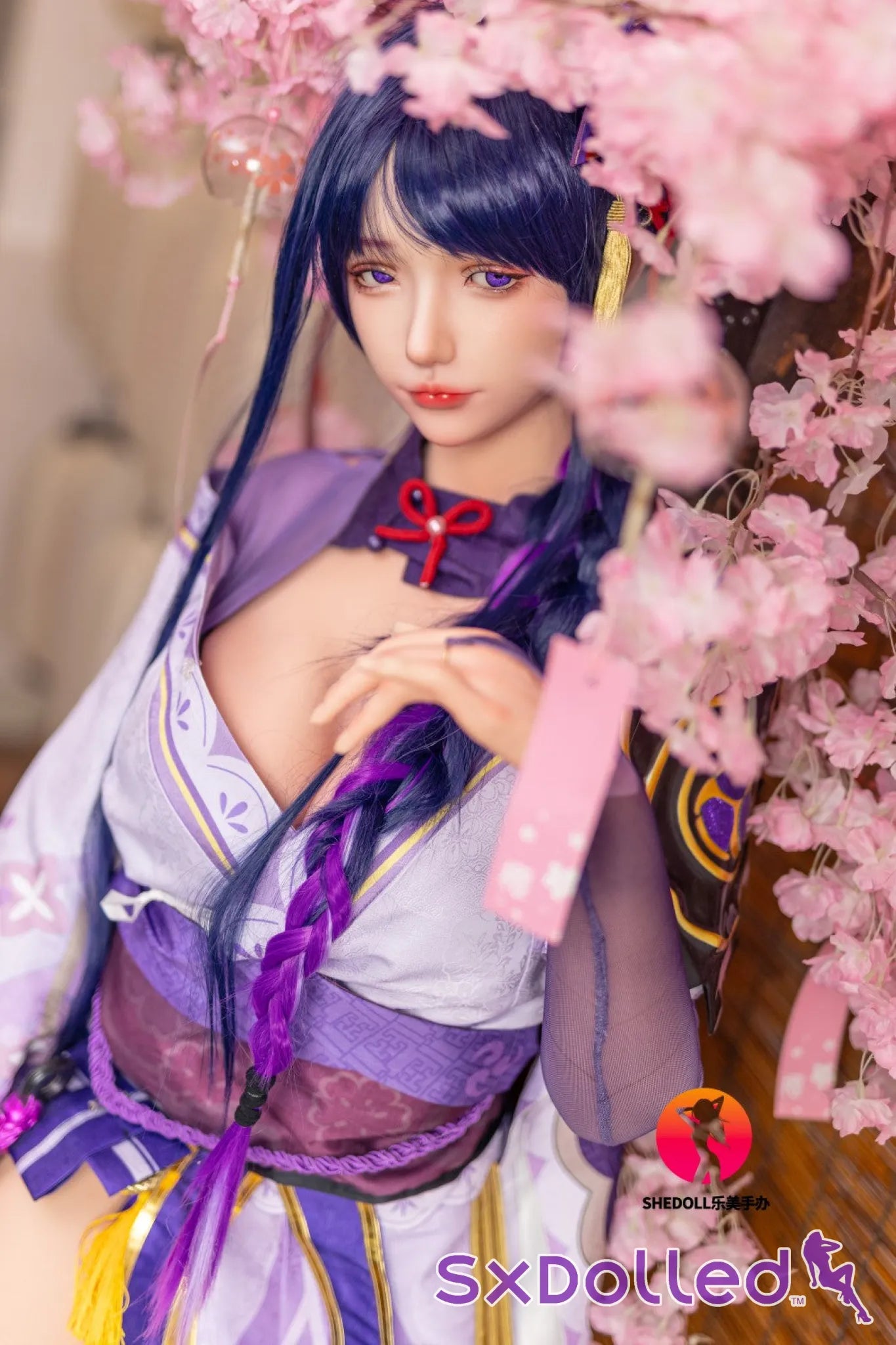 Sorelia (E-Cup) (165cm) | Sex Doll E-Cup / 165cm / Purple Sex Doll