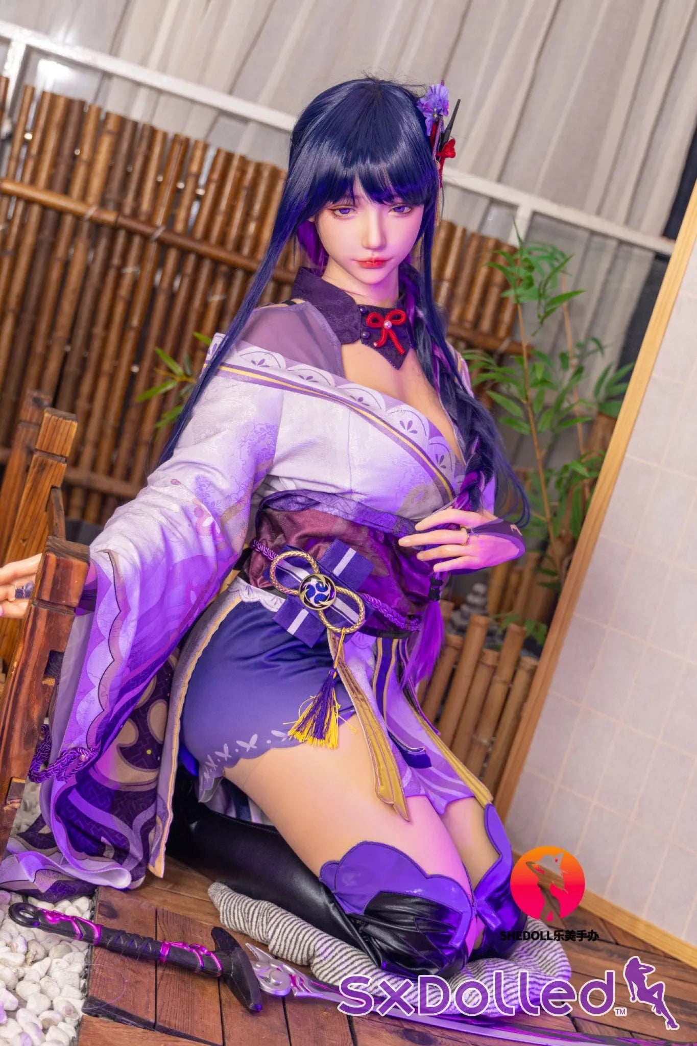 Sorelia (E-Cup) (165cm) | Sex Doll E-Cup / 165cm / Purple Sex Doll