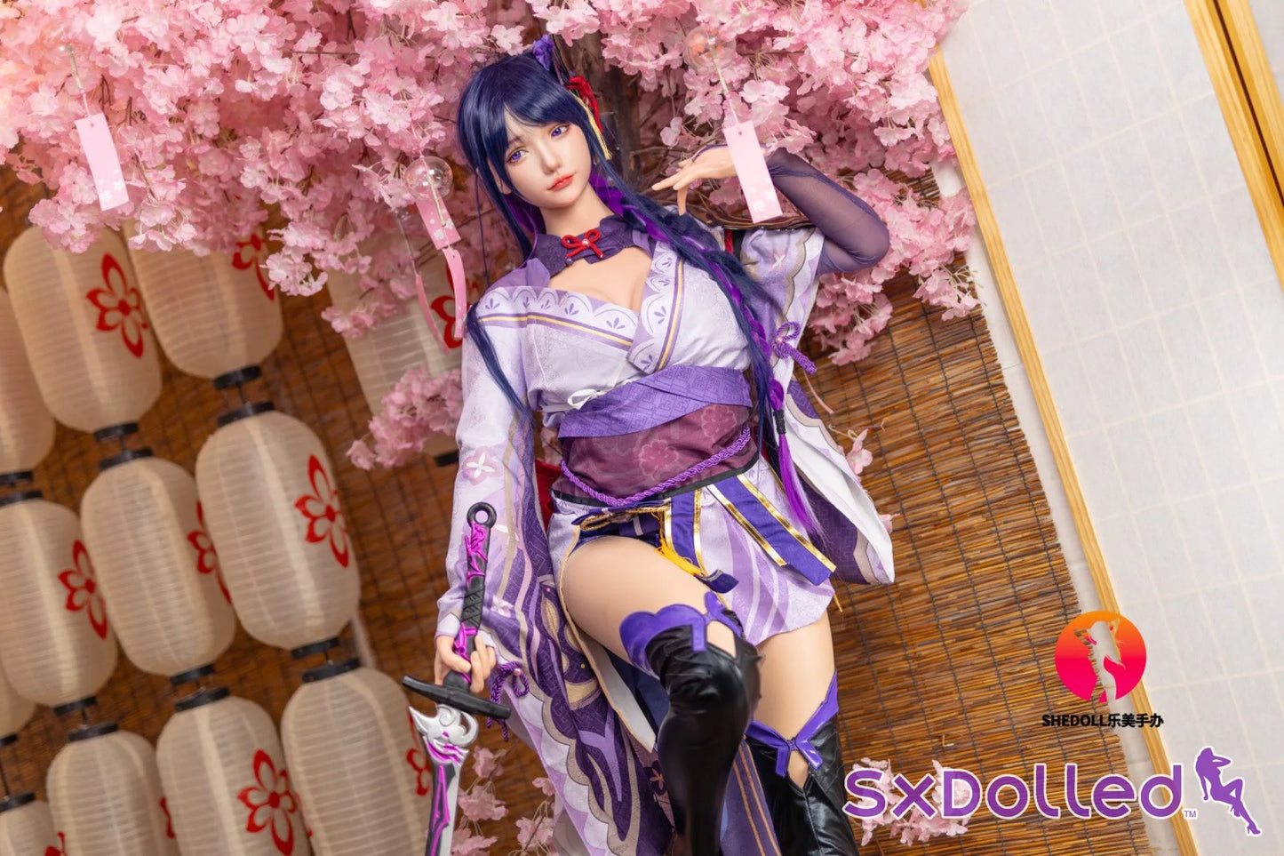 Sorelia (E-Cup) (165cm) | Sex Doll E-Cup / 165cm / Purple Sex Doll