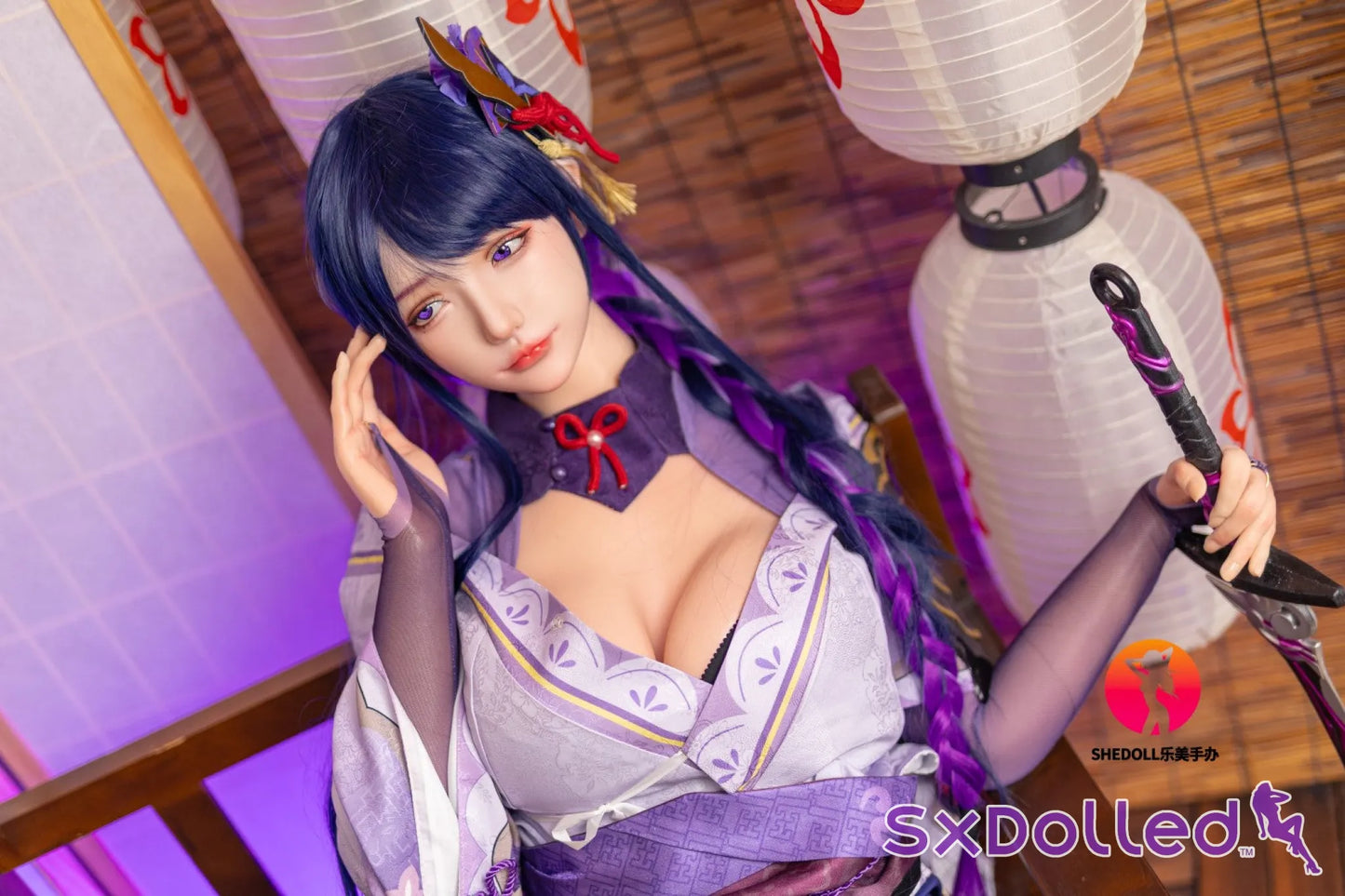 Sorelia (E-Cup) (165cm) | Sex Doll E-Cup / 165cm / Purple Sex Doll