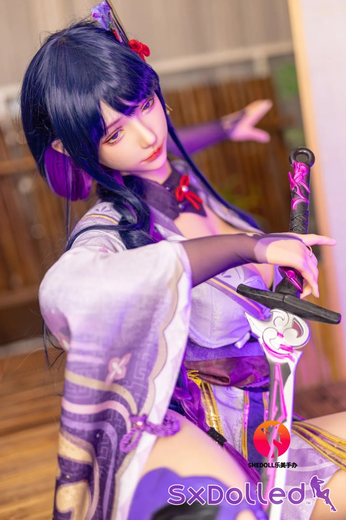 Sorelia (E-Cup) (165cm) | Sex Doll E-Cup / 165cm / Purple Sex Doll
