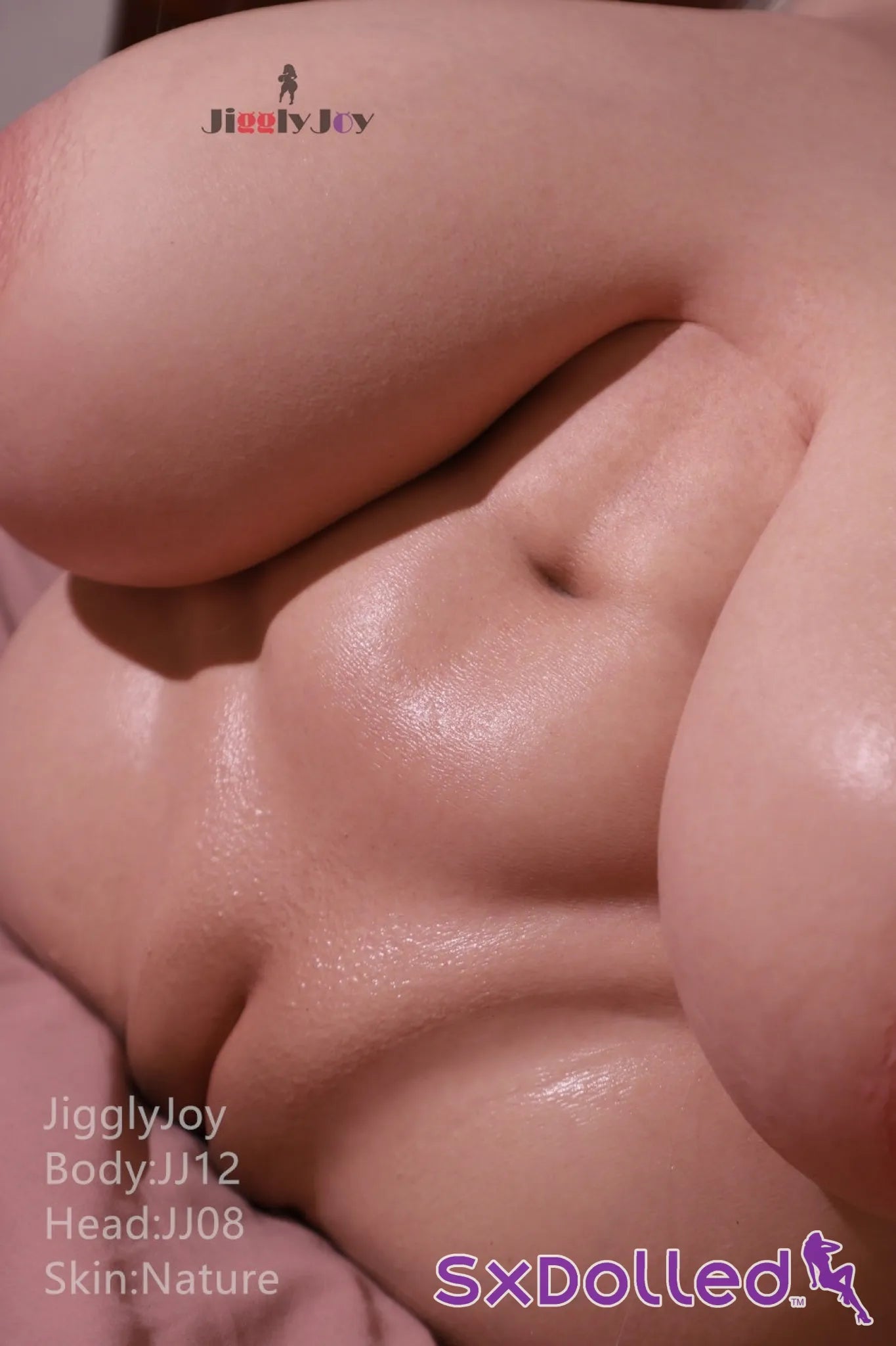 Shirley A (R-Cup) (71cm) | Huge Breasts Sex Doll Torso | JigglyJoy R-Cup / 71cm / Blonde Sex Torso
