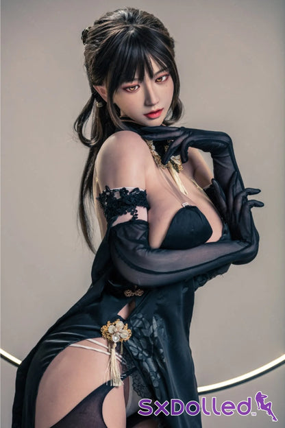 Shizuka (K-Cup) (155cm) | Sex Doll K-Cup / 155cm / Black Sex Doll