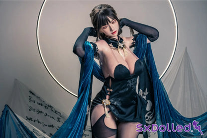 Shizuka (K-Cup) (155cm) | Sex Doll K-Cup / 155cm / Black Sex Doll