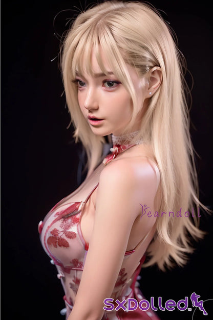 Shuang (E-Cup) (163cm) | ROS Blonde Asian Sex Doll | Yearn Doll E-Cup / 163cm / Blonde Sex Doll