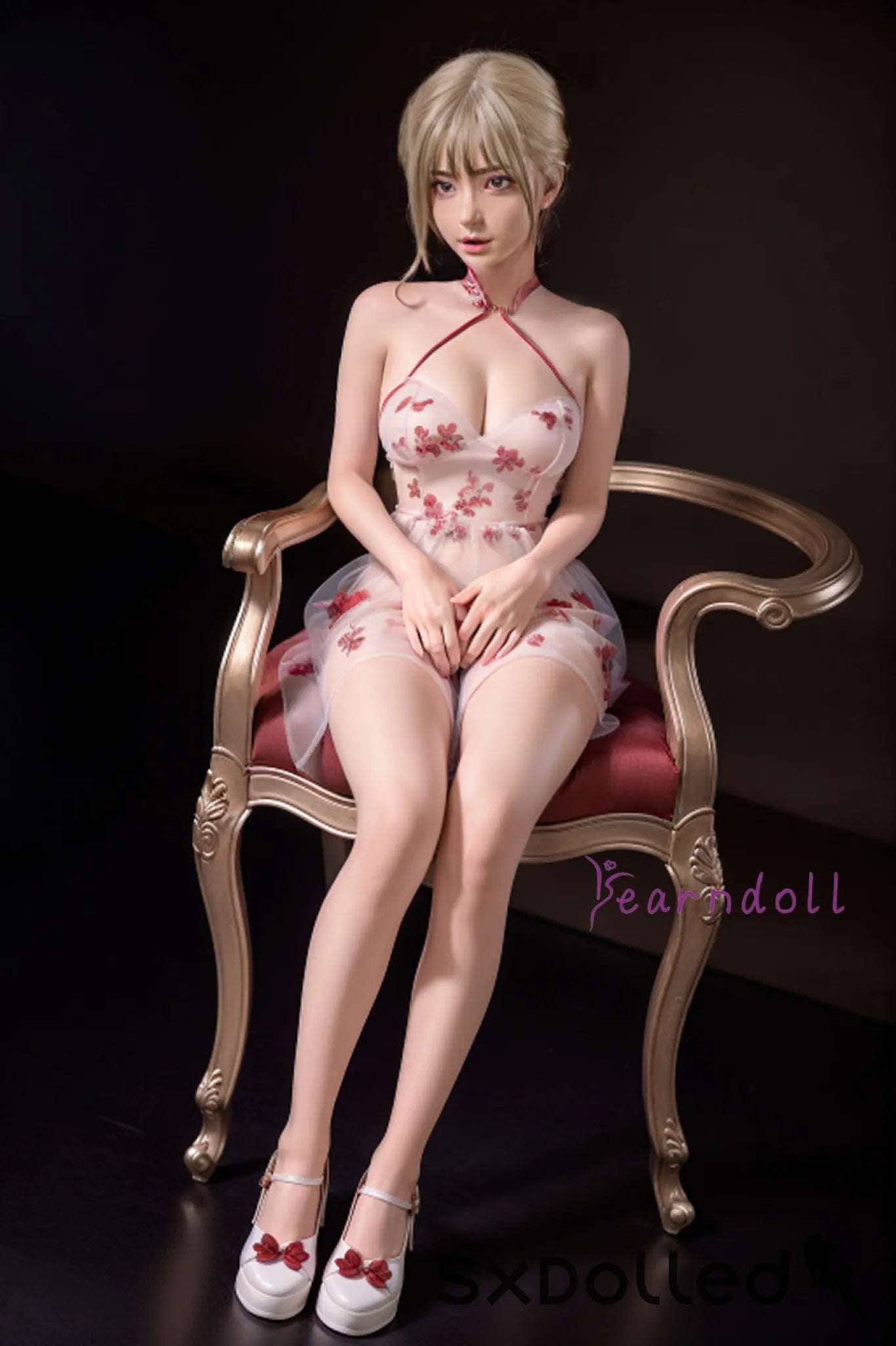 Shuang (E-Cup) (163cm) | ROS Blonde Asian Sex Doll | Yearn Doll E-Cup / 163cm / Blonde Sex Doll