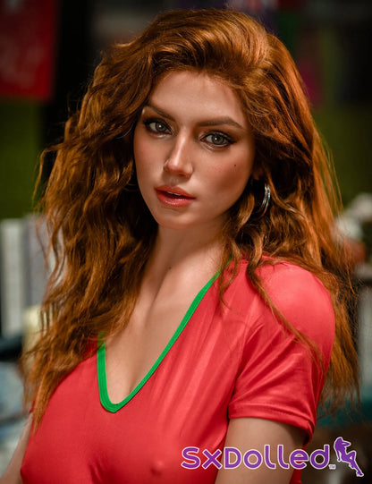 Sofia-3 (E-Cup) (176cm) | Soccer Kit Model Sex Doll | Top CY Doll - E-Cup / 176cm / Brunette - Sex Doll