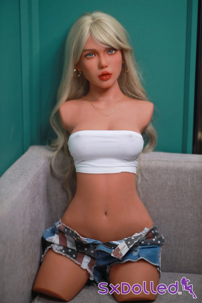 Sorelle (E-Cup) (93cm) | Blonde Blue Eyed Sex Doll Torso | Fire Doll E-Cup / 93cm / Blonde Sex Doll