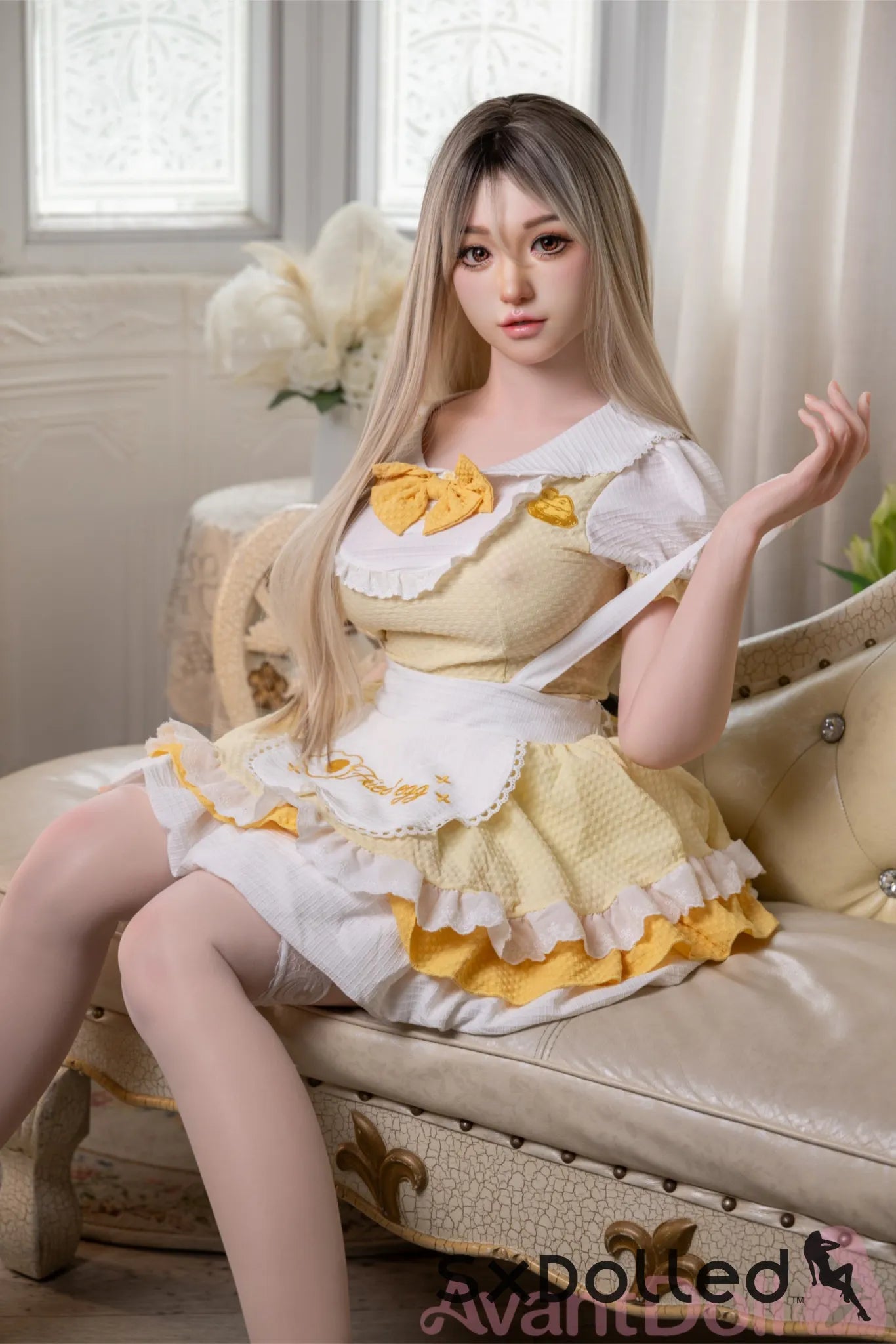 Sue A (F-Cup) (165cm) | Caucasian Maid Sex Doll | Avant Doll F-Cup / 165cm / Ombre Sex Doll