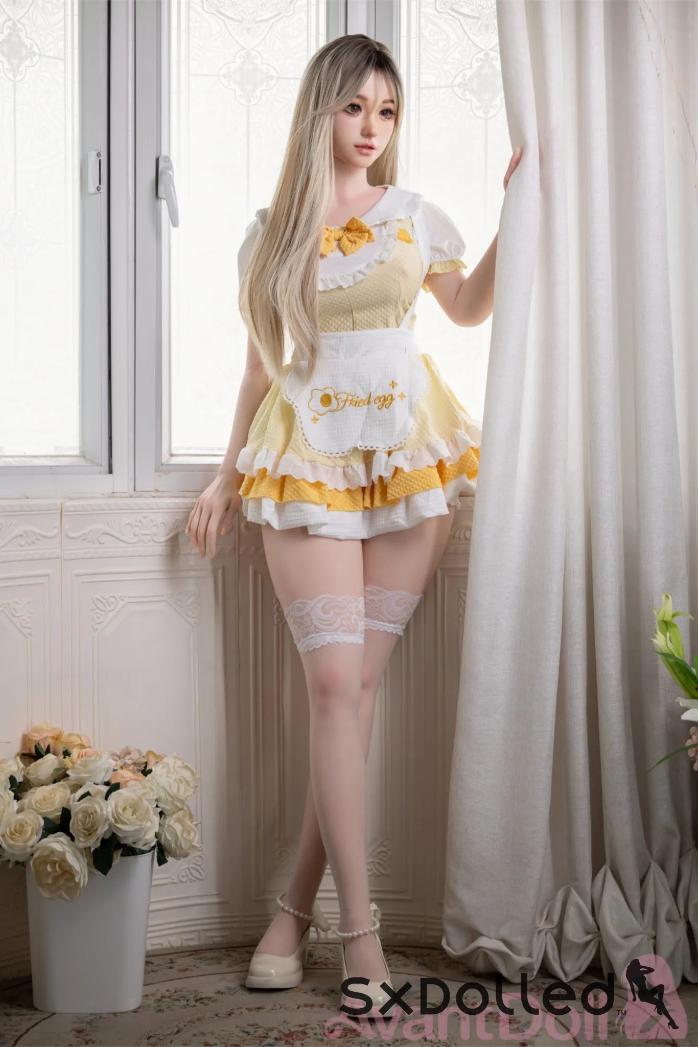 Sue A (F-Cup) (165cm) | Caucasian Maid Sex Doll | Avant Doll F-Cup / 165cm / Ombre Sex Doll