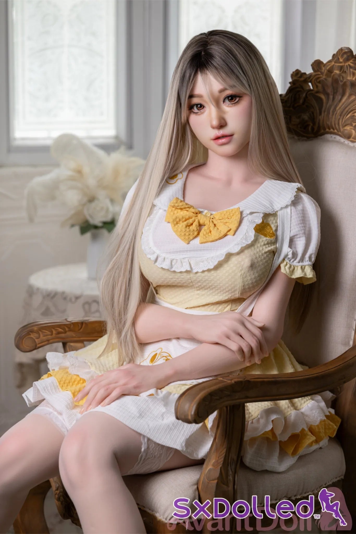Sue A (F-Cup) (165cm) | Caucasian Maid Sex Doll | Avant Doll F-Cup / 165cm / Ombre Sex Doll