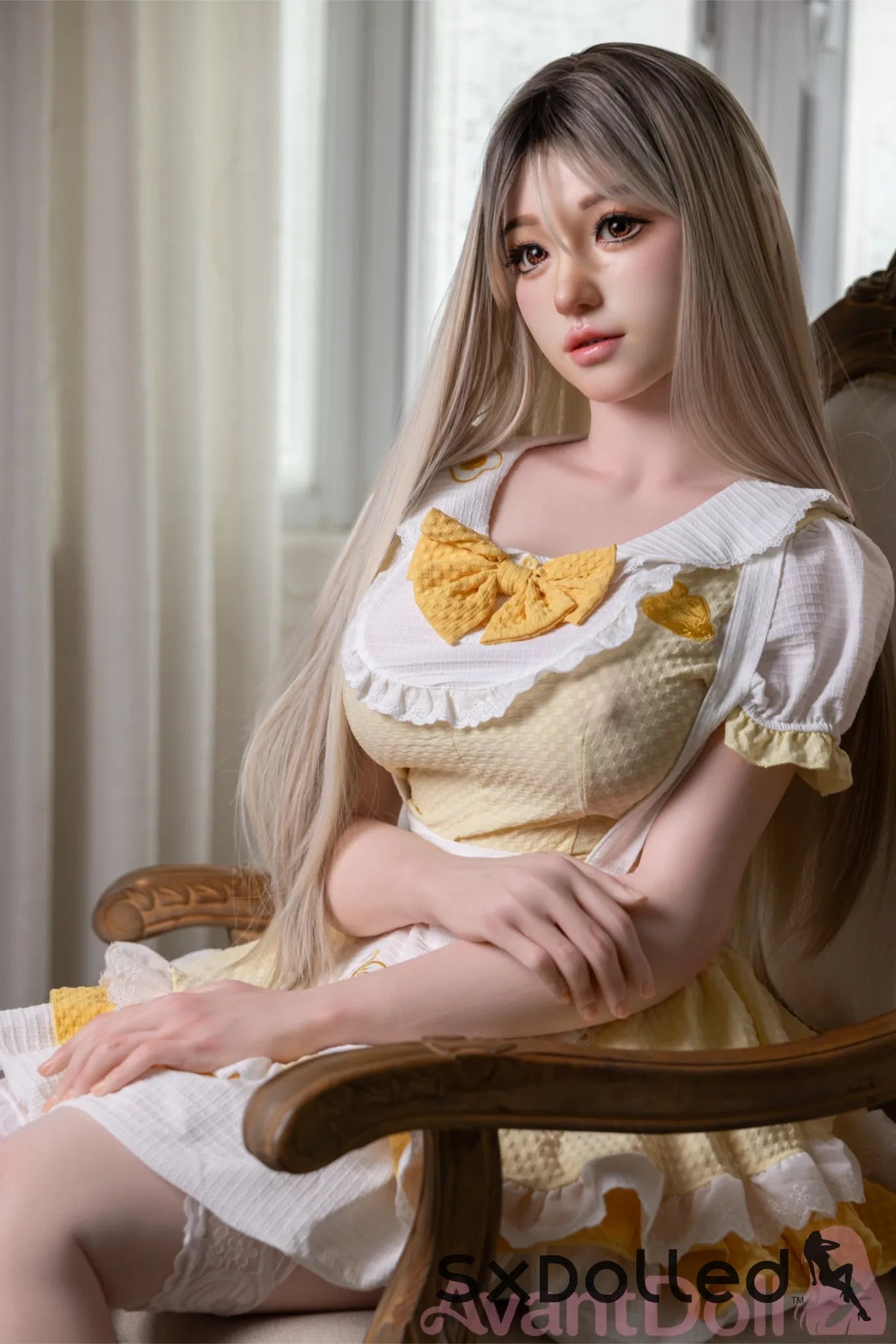 Sue A (F-Cup) (165cm) | Caucasian Maid Sex Doll | Avant Doll F-Cup / 165cm / Ombre Sex Doll