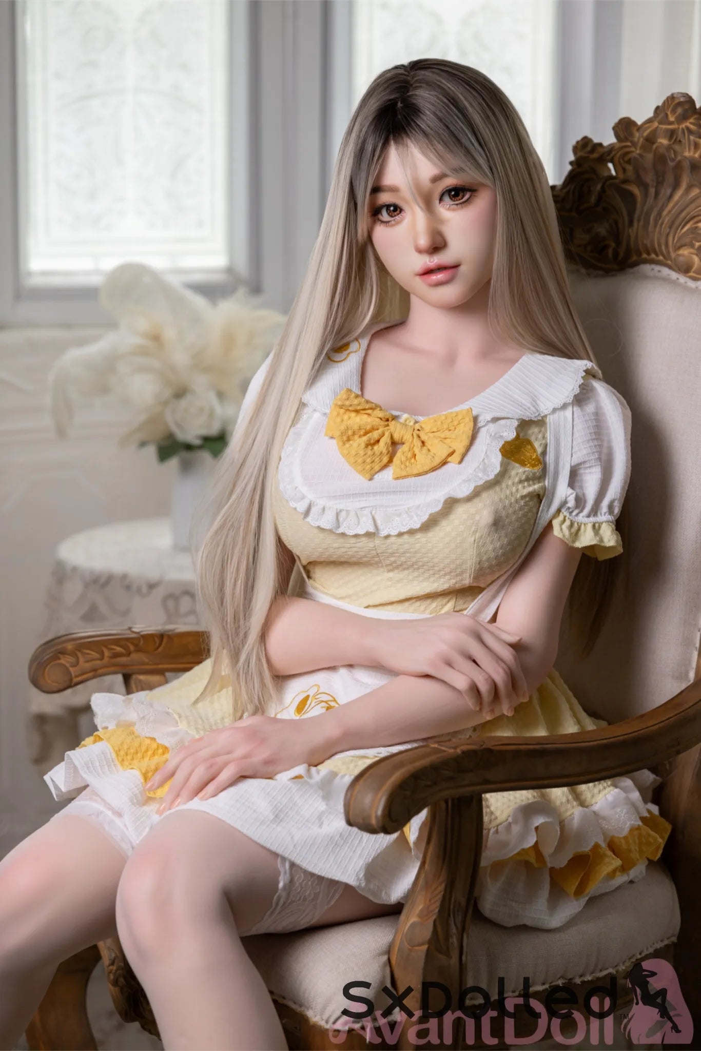 Sue A (F-Cup) (165cm) | Caucasian Maid Sex Doll | Avant Doll F-Cup / 165cm / Ombre Sex Doll