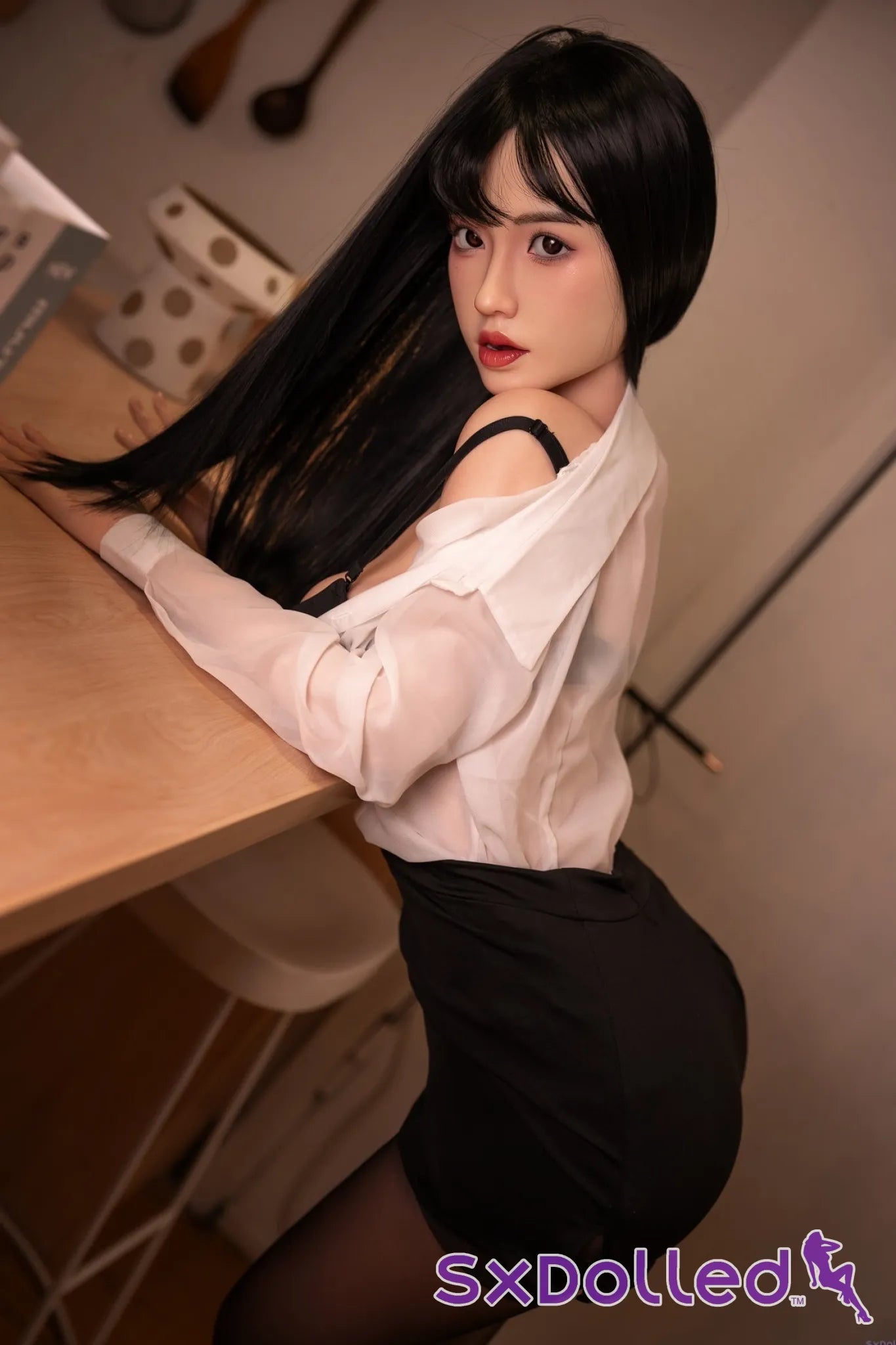 Sylvaine (F-Cup) (158cm) | Asian Black Hair Sex Doll | Orangein Doll F-Cup / 158cm / Black Sex Doll