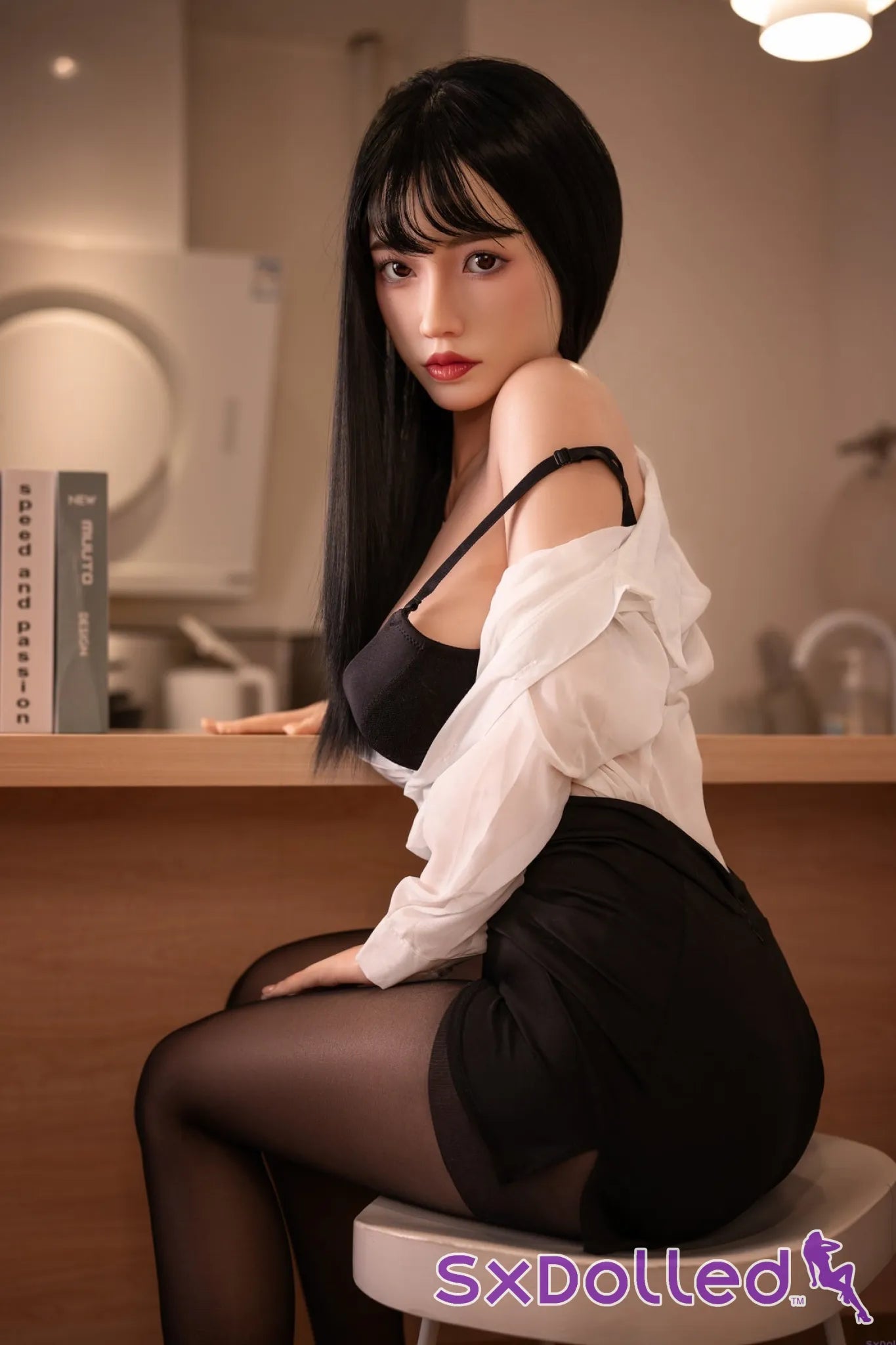 Sylvaine (F-Cup) (158cm) | Asian Black Hair Sex Doll | Orangein Doll F-Cup / 158cm / Black Sex Doll