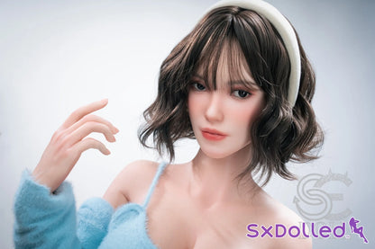 Sylvia.A (C Cup) (161cm) | Short Brunette Hair Sex Doll | SE Doll C Cup / 161cm / Brunette Sex Doll