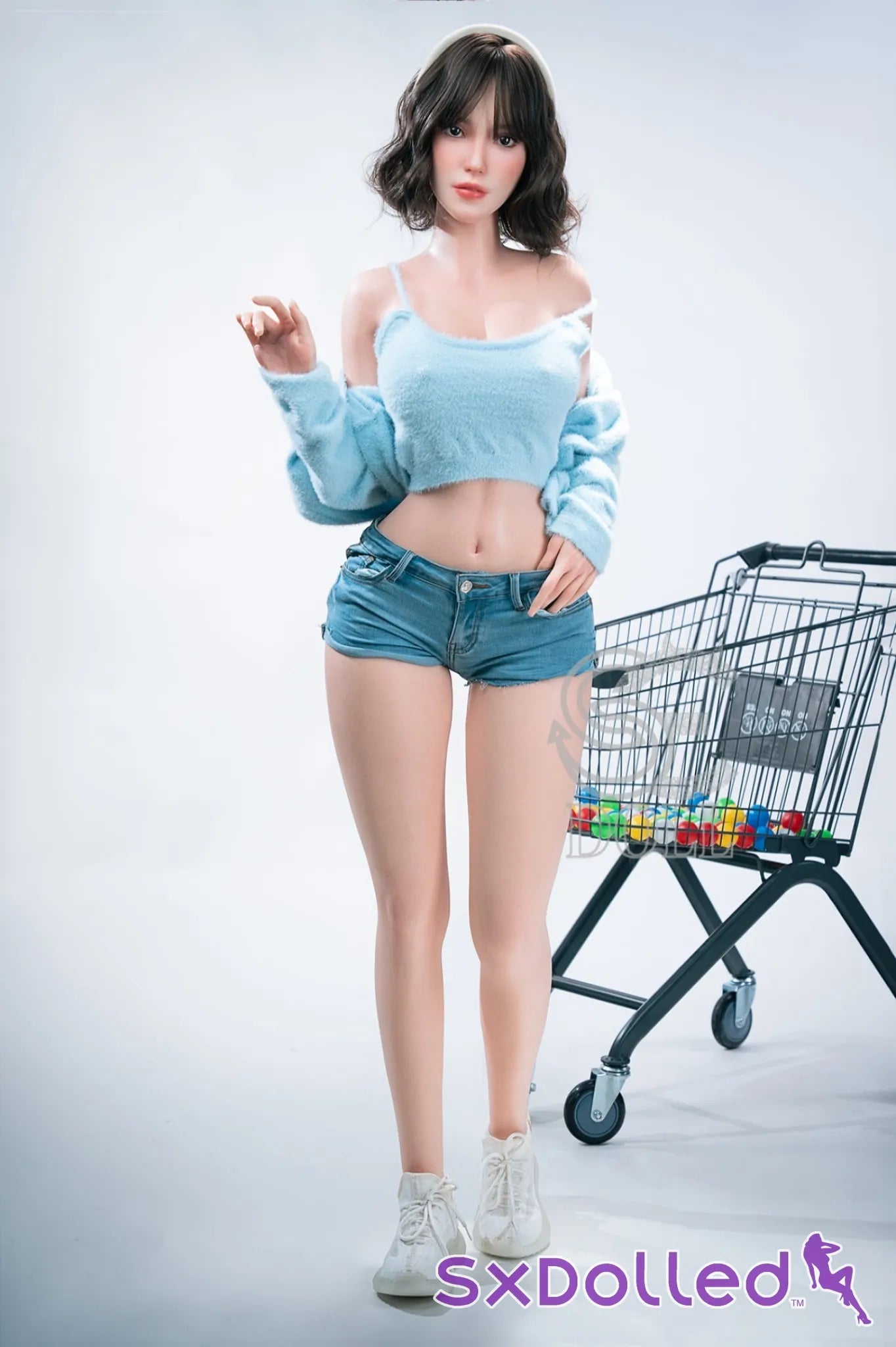 Sylvia.A (C Cup) (161cm) | Short Brunette Hair Sex Doll | SE Doll C Cup / 161cm / Brunette Sex Doll