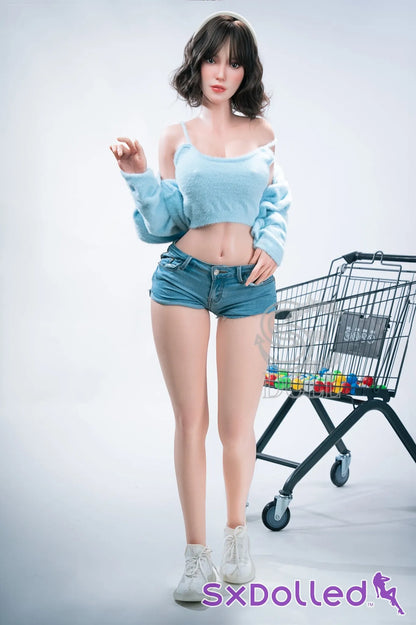 Sylvia.A (C Cup) (161cm) | Short Brunette Hair Sex Doll | SE Doll C Cup / 161cm / Brunette Sex Doll