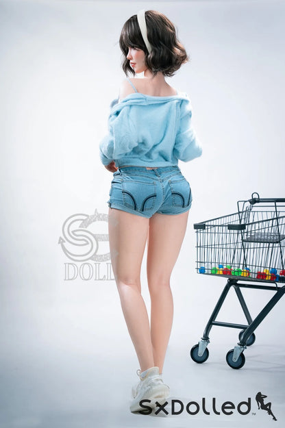 Sylvia.A (C Cup) (161cm) | Short Brunette Hair Sex Doll | SE Doll C Cup / 161cm / Brunette Sex Doll