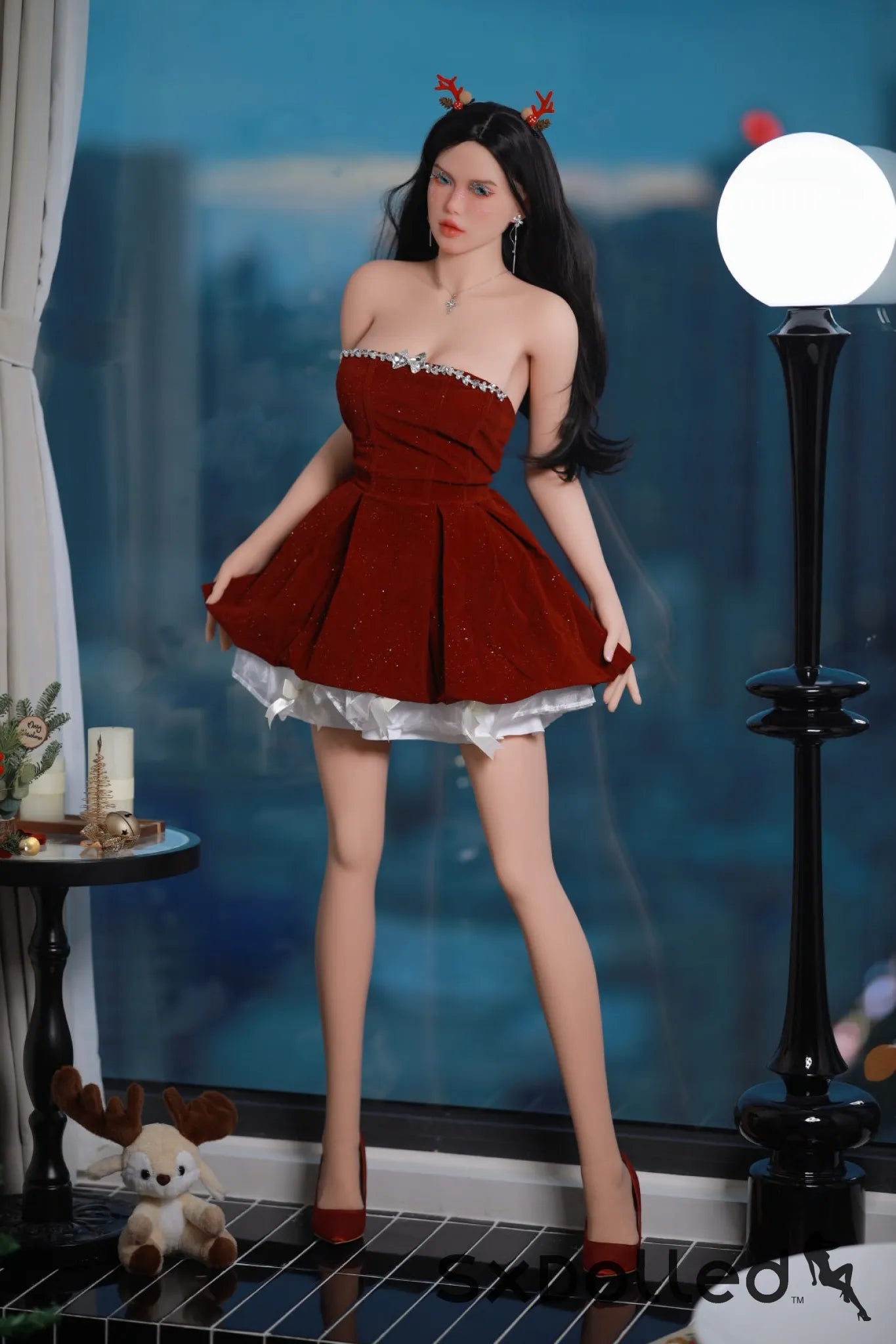 Tabitha A (C-Cup) (166cm) | Christmas Edition Sex Doll | Fire Doll C-Cup / 166cm / Black Sex Doll
