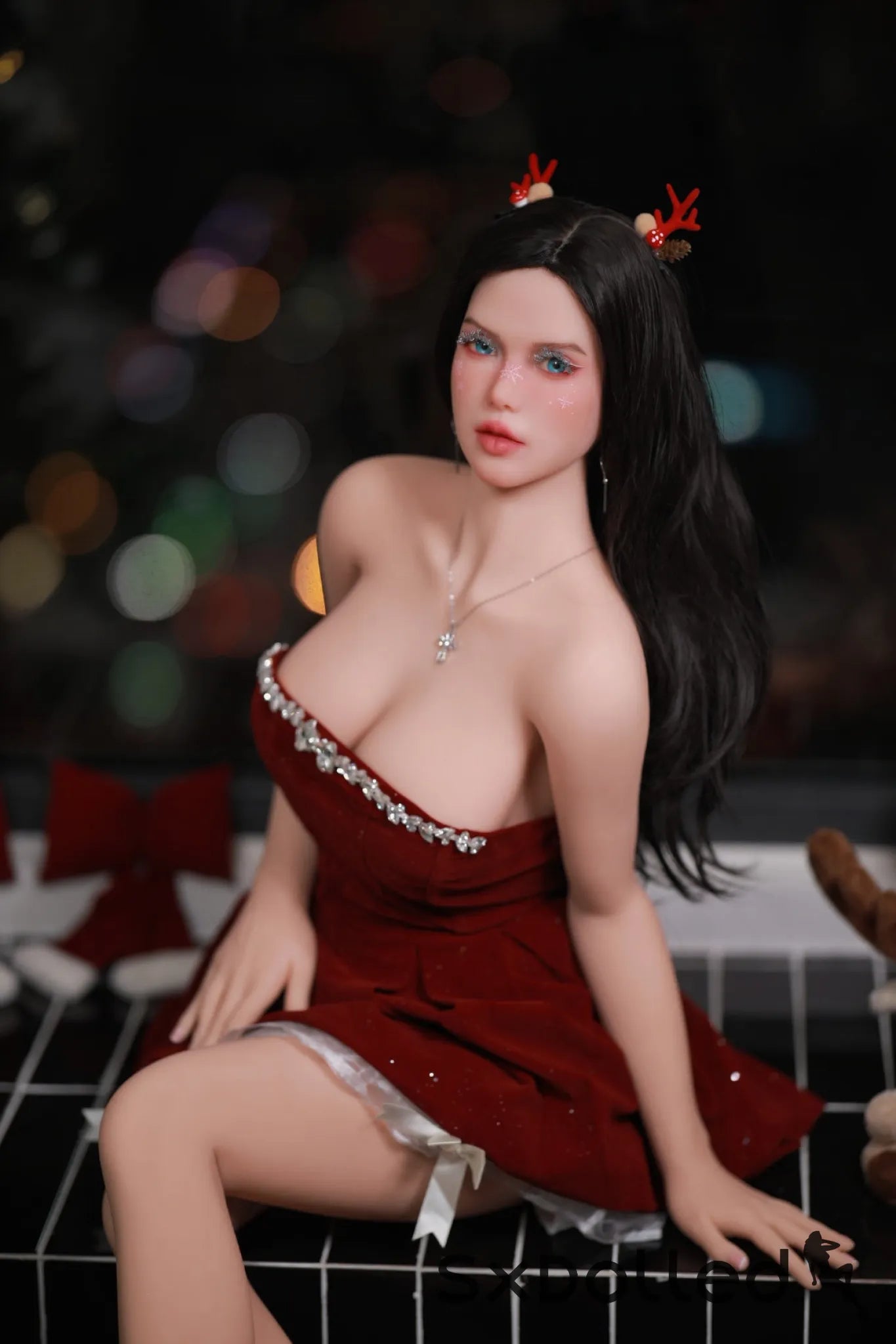 Tabitha A (C-Cup) (166cm) | Christmas Edition Sex Doll | Fire Doll C-Cup / 166cm / Black Sex Doll