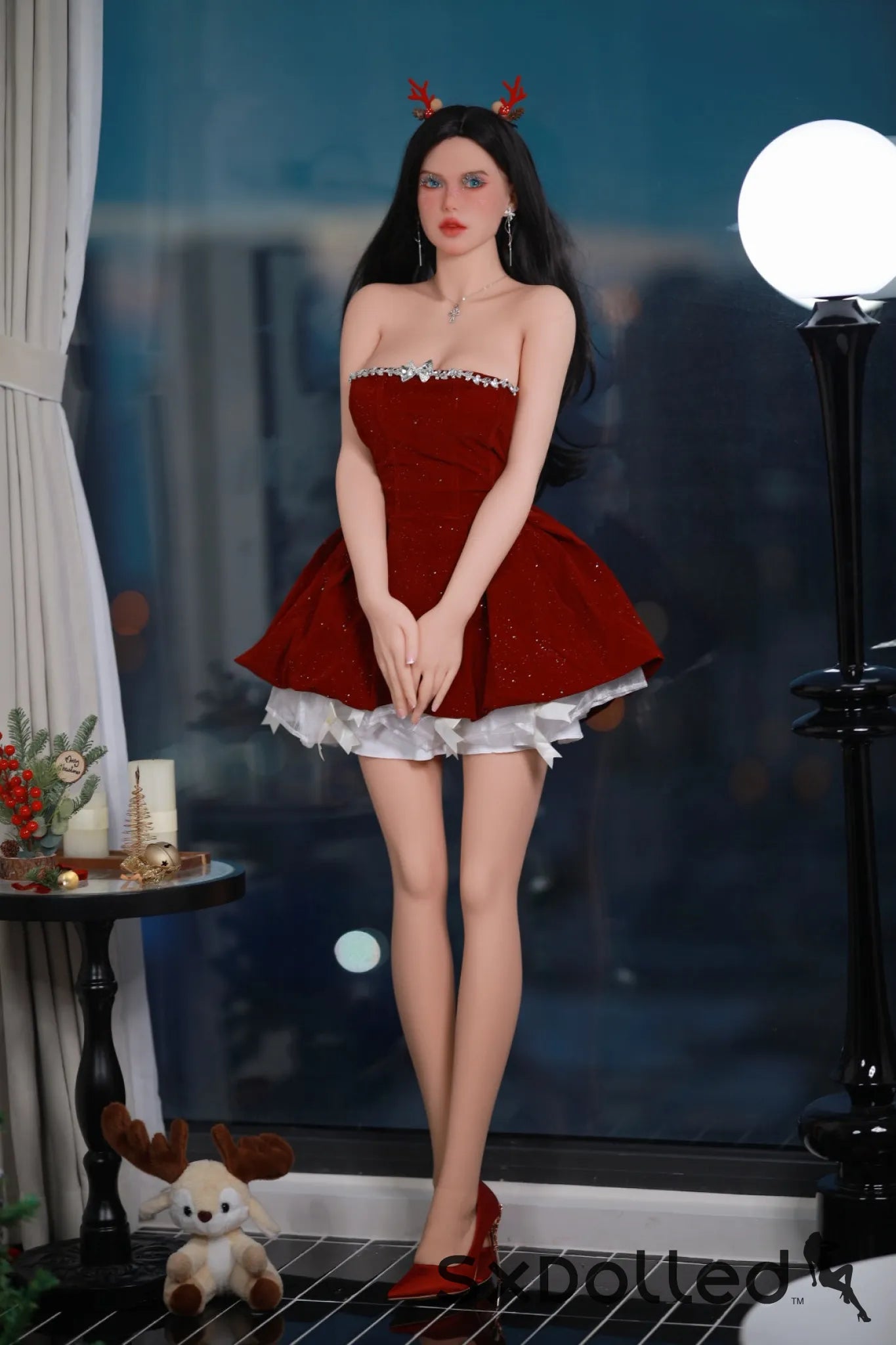 Tabitha A (C-Cup) (166cm) | Christmas Edition Sex Doll | Fire Doll C-Cup / 166cm / Black Sex Doll
