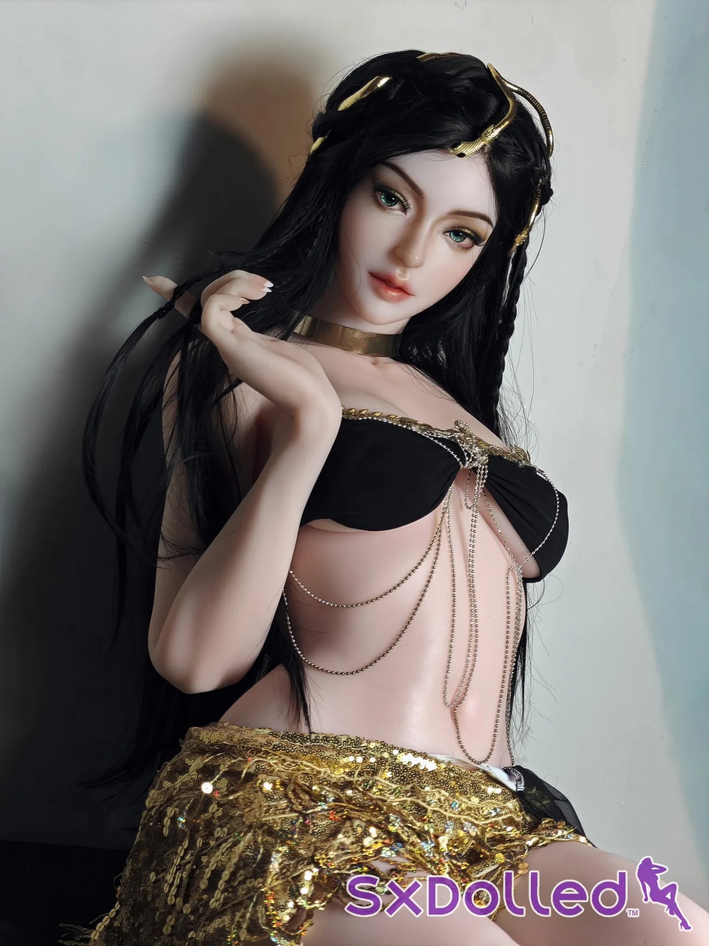 Takigawa (D-Cup) (150cm) | Sex Doll D-Cup / 150cm / Black Sex Doll