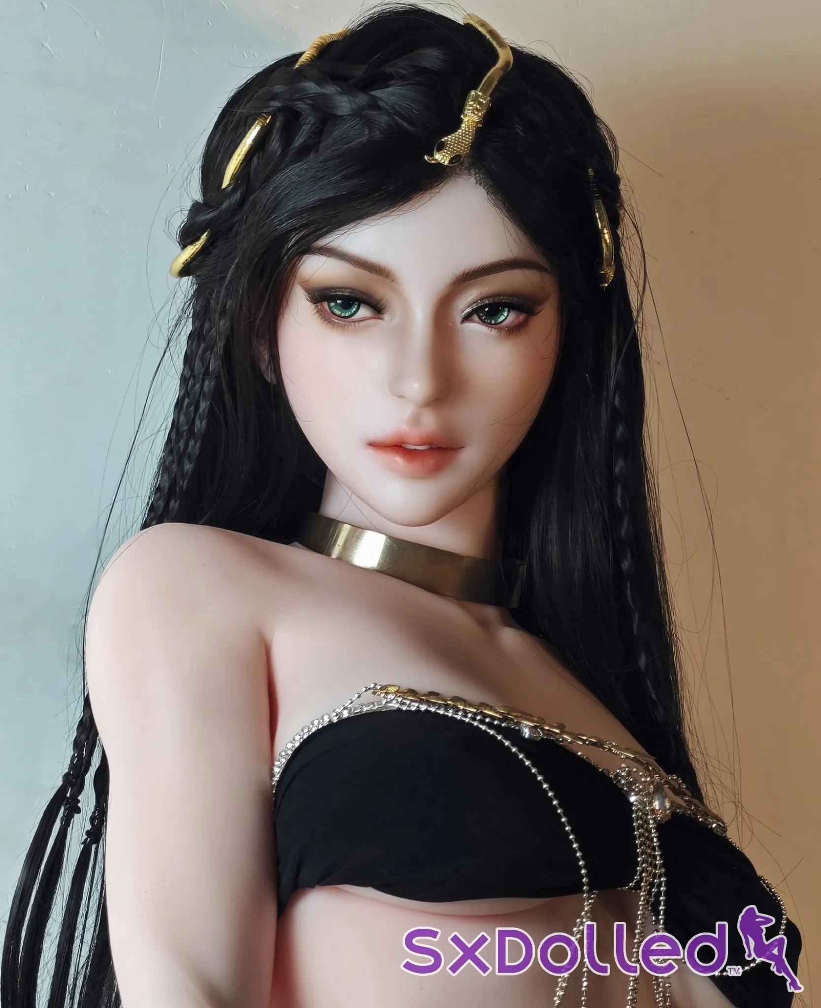 Takigawa (D-Cup) (150cm) | Sex Doll D-Cup / 150cm / Black Sex Doll
