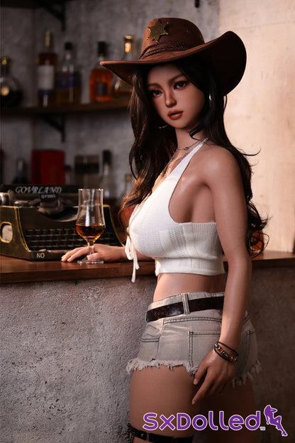 Tania (E-Cup) (157cm) | Cute Latina Cowgirl Sex Doll | Avant Doll E-Cup / 157cm / Brunette Sex Doll