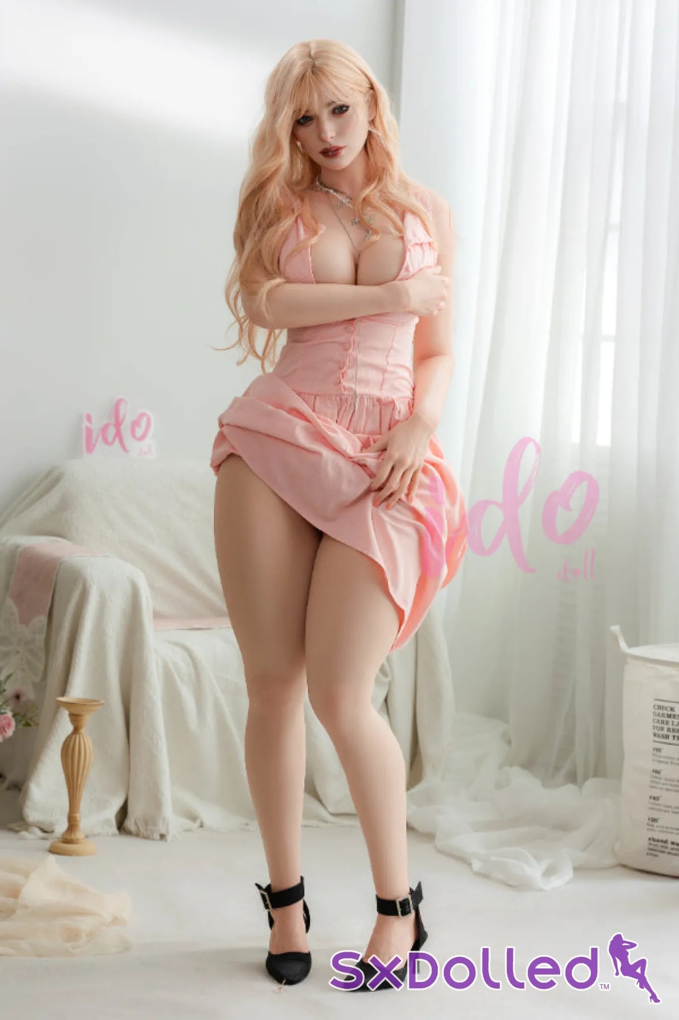 Tatiana B (F-Cup) (167cm) | Caucasian Curvy Sex Doll | IDODOLL F-Cup / 167cm / Blonde Sex Doll