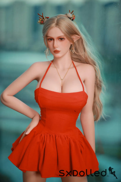 Tiana A (E-Cup) (166cm) | TPE Busty Blonde Sex Doll | Fire Doll E-Cup / 166cm / Blonde Sex Doll