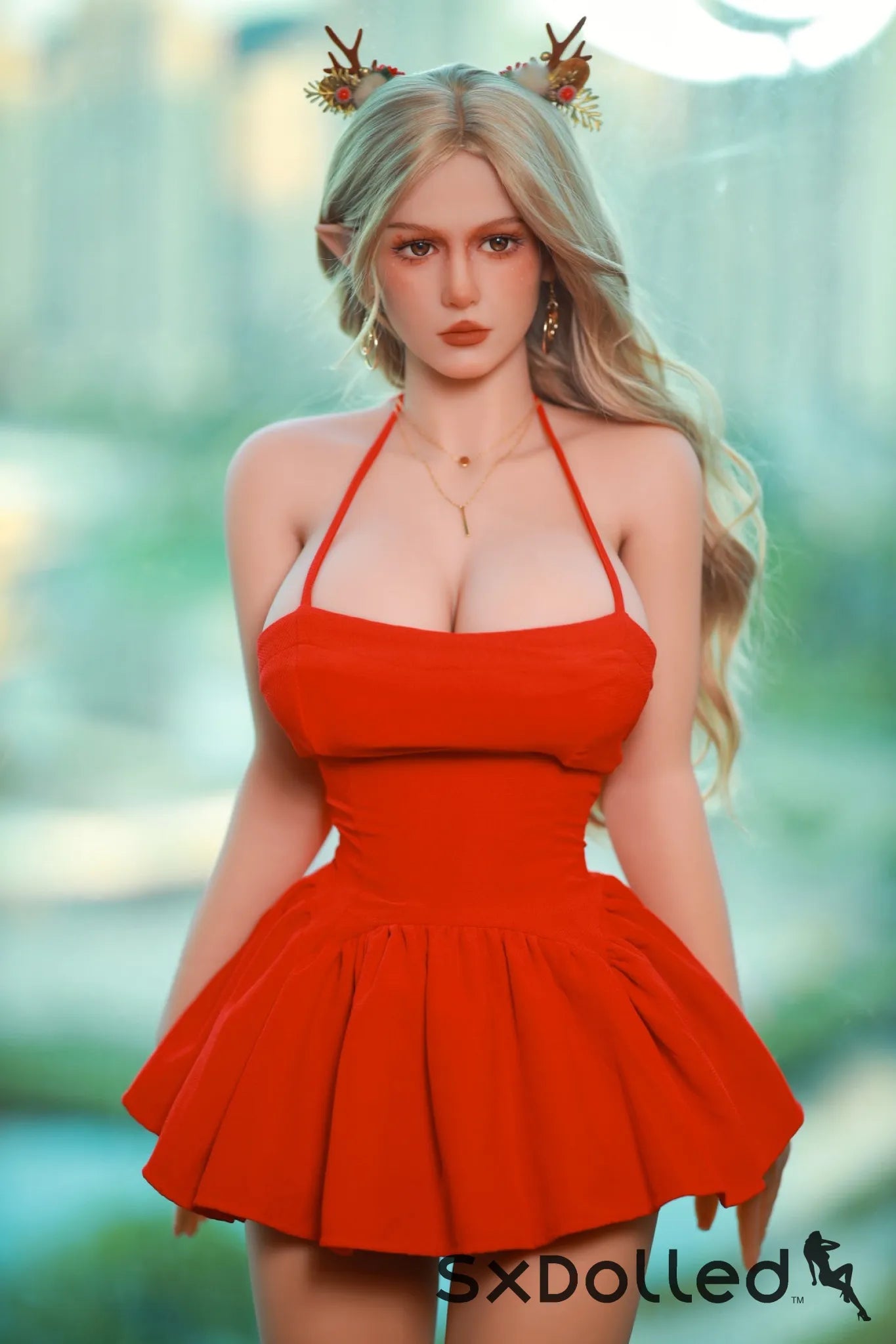 Tiana A (E-Cup) (166cm) | TPE Busty Blonde Sex Doll | Fire Doll E-Cup / 166cm / Blonde Sex Doll