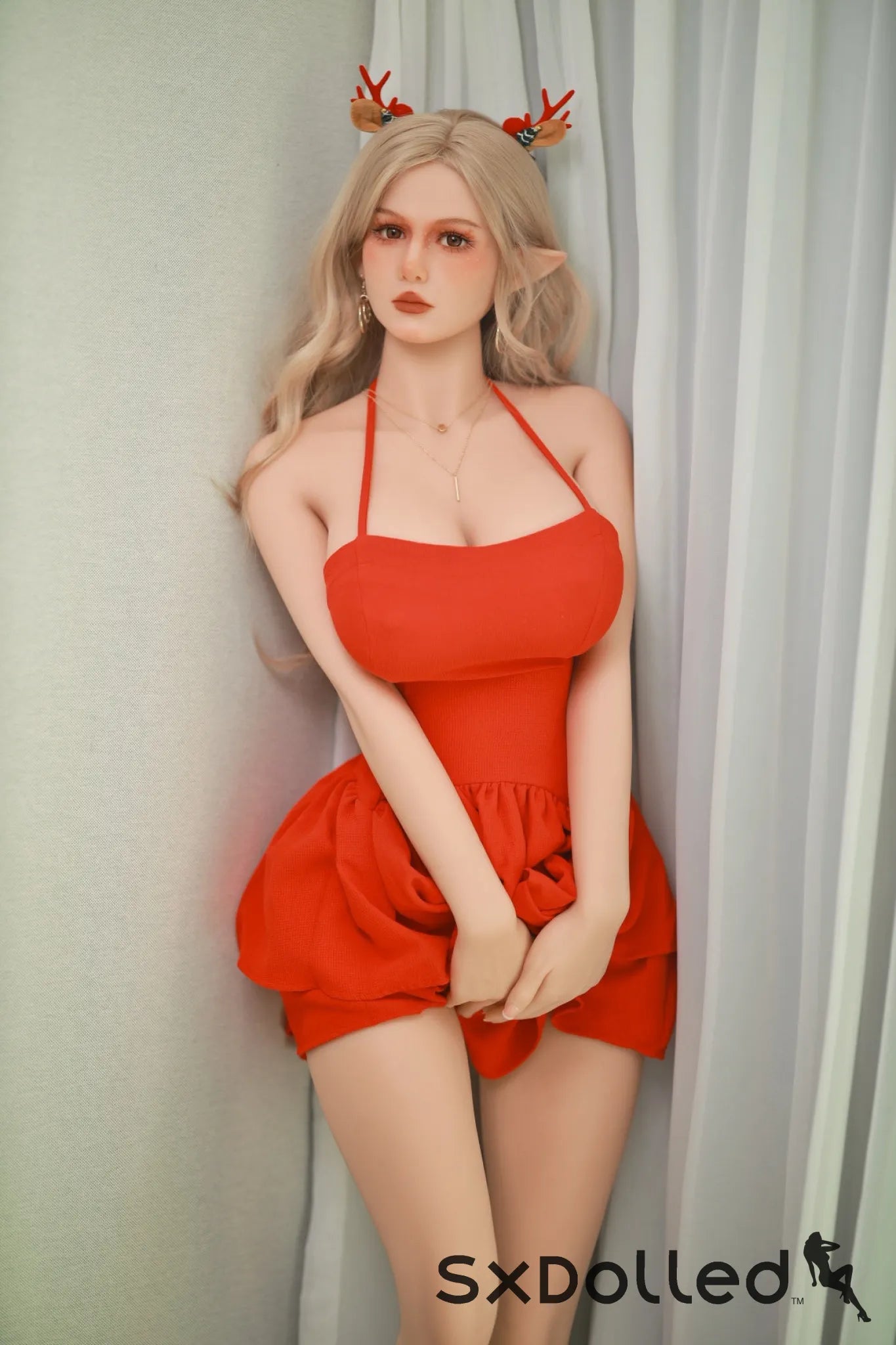 Tiana A (E-Cup) (166cm) | TPE Busty Blonde Sex Doll | Fire Doll E-Cup / 166cm / Blonde Sex Doll